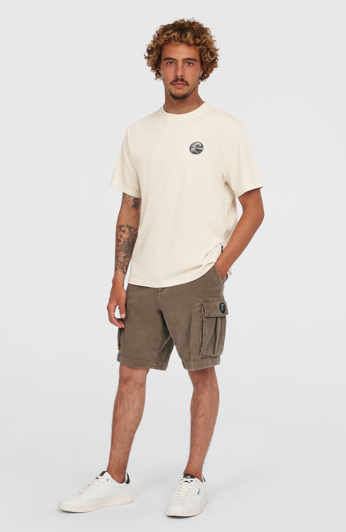 O'Riginals Cord Cargo Shorts - Pure Cashmere