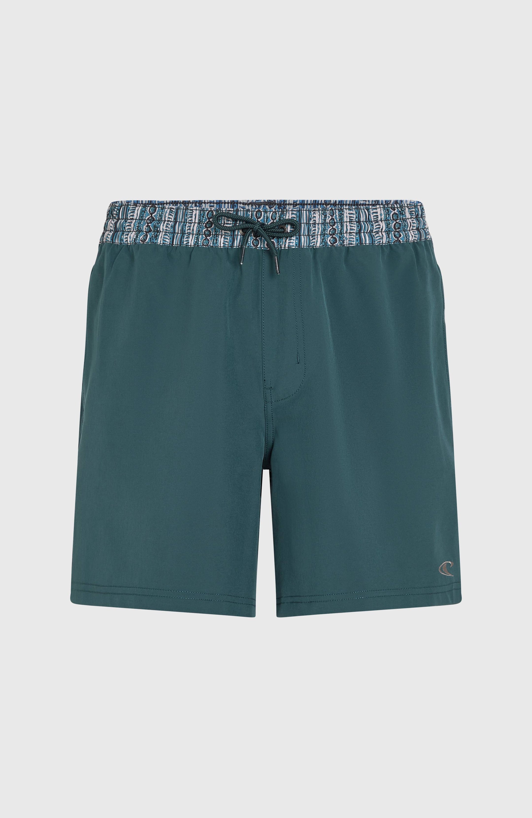 O'Neill Pocket Print 16" Swimshorts - Alma Steel