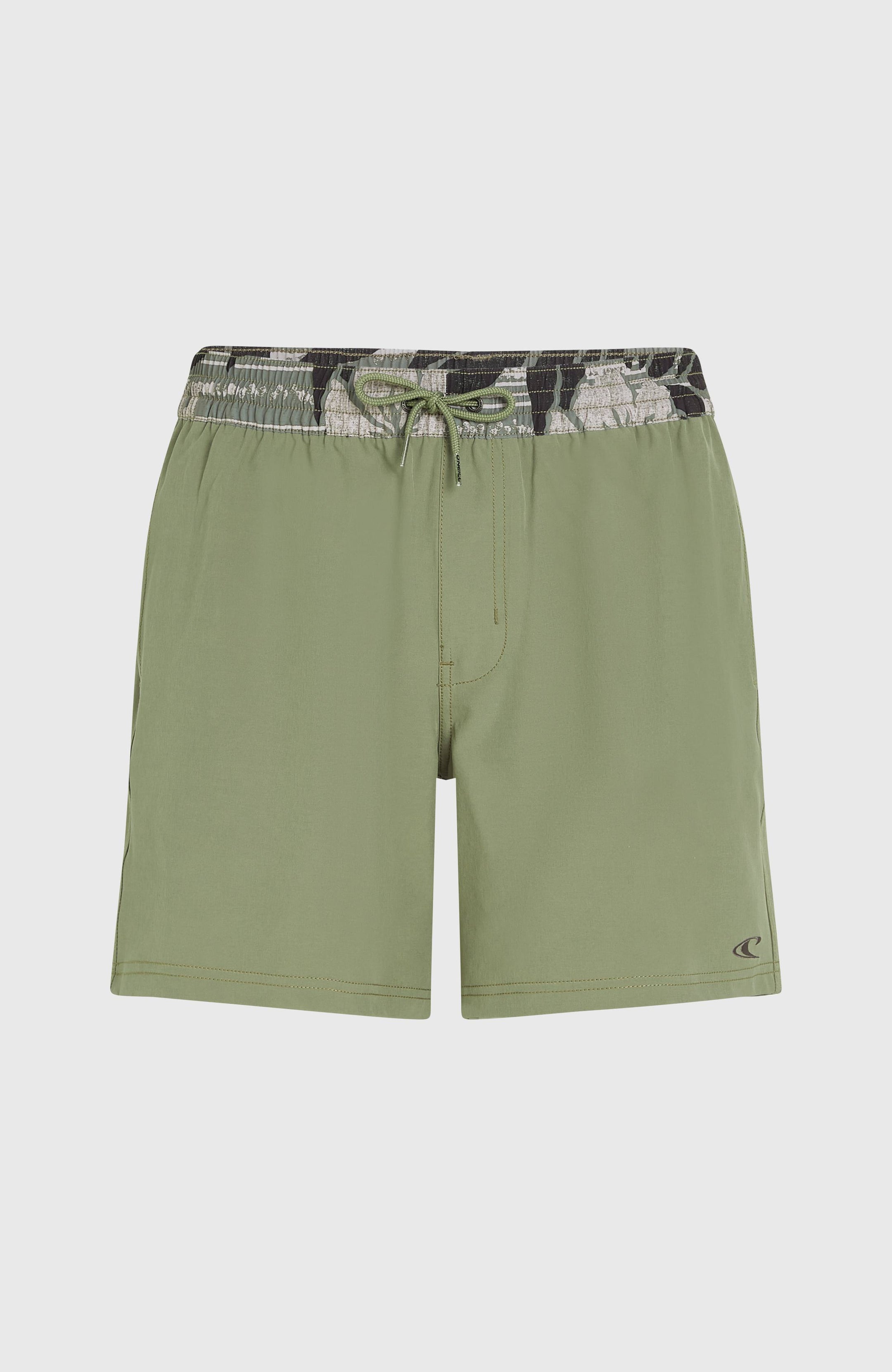 O'Neill Pocket Print 16" Swimshorts - Avery Fern