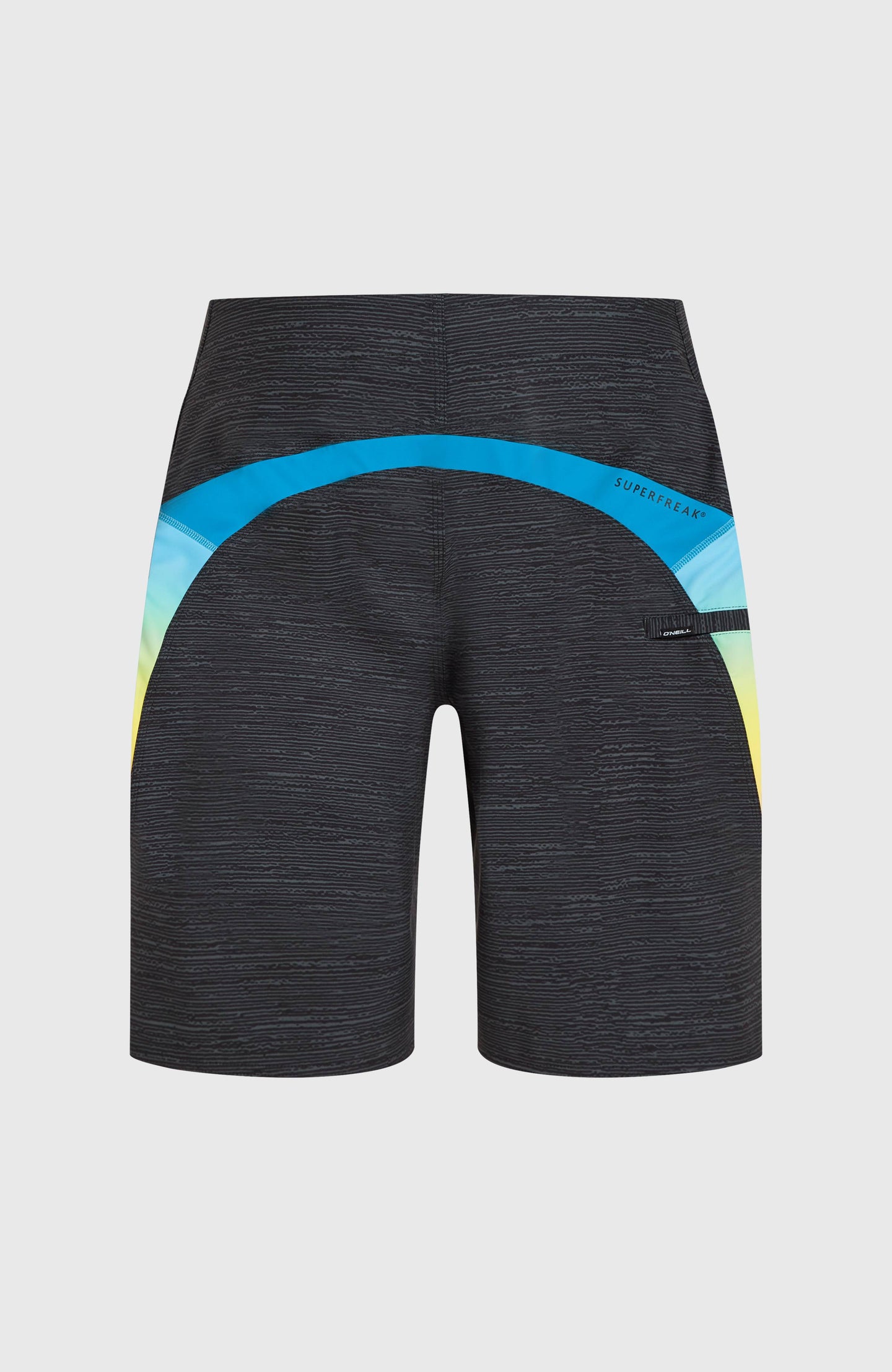 Superfreak 20" Boardshorts - Black Multi Colour Panel