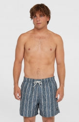 O'Neill Cali Print 15'' Swimshorts - Blue Pressed Lines