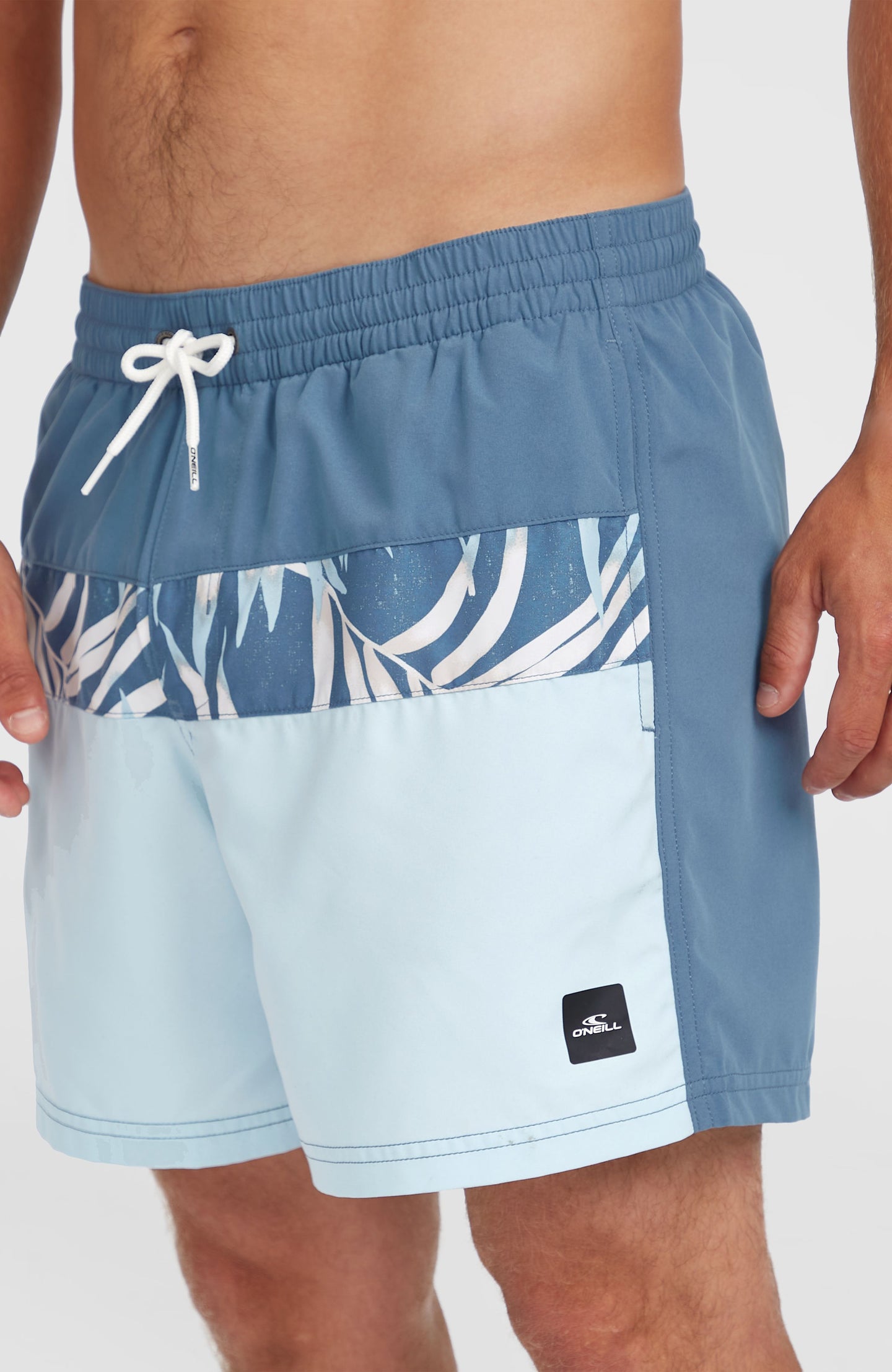 O'Neill Cali Block 15'' Swimshorts - Blue Dipped Leaves