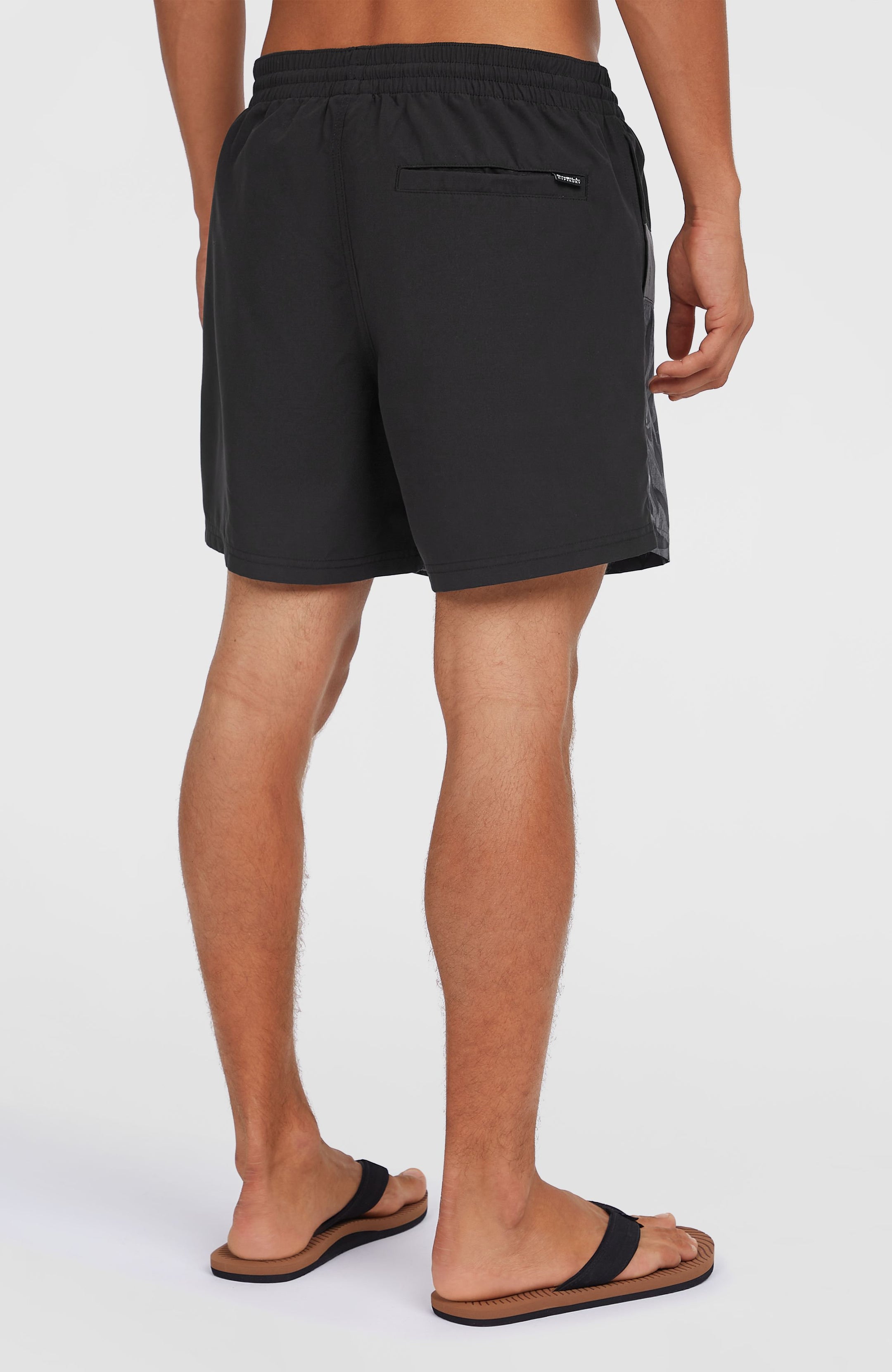 O'Neill Cali Block 15'' Swimshorts - Black Dipped Leaves