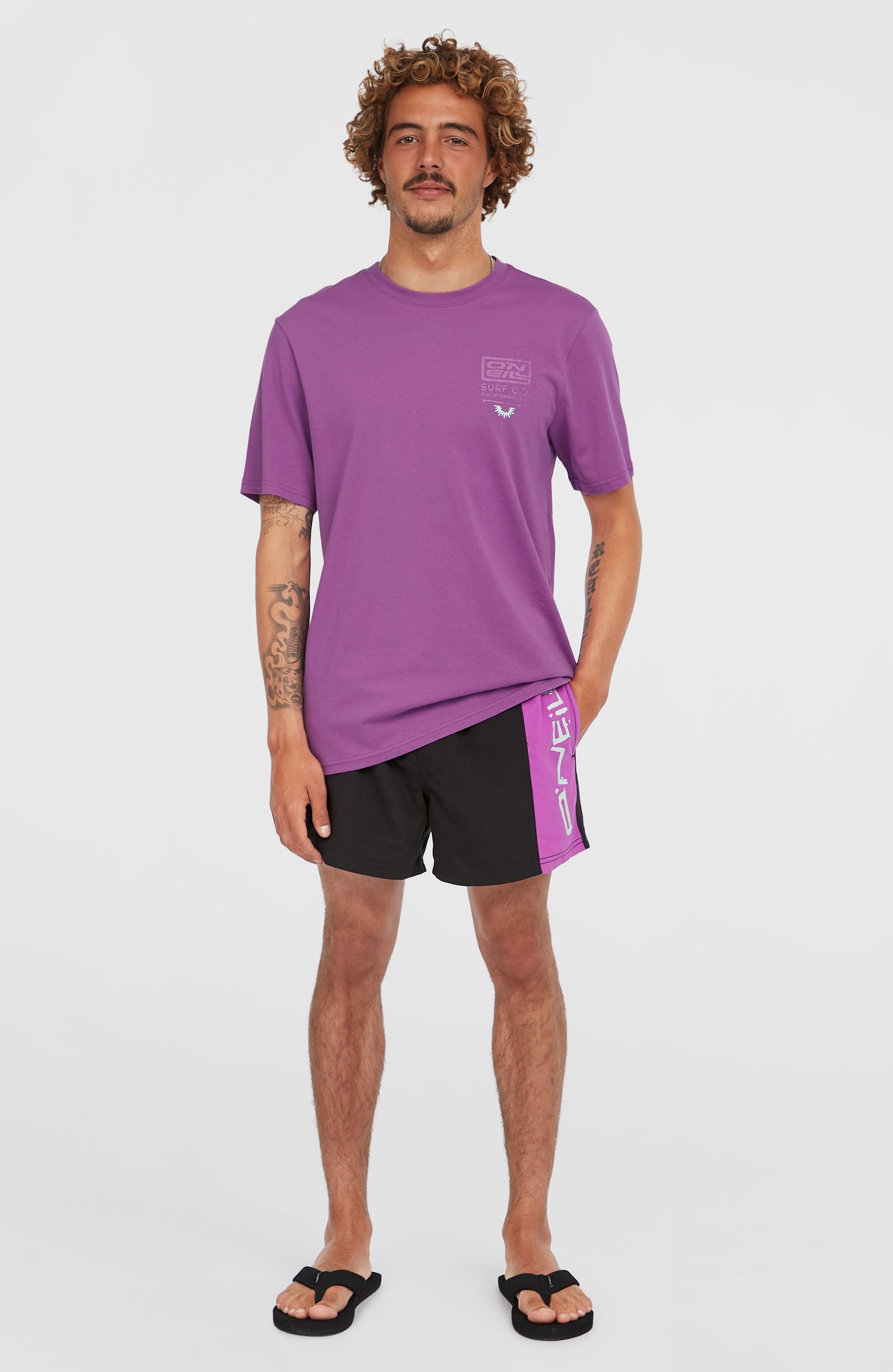 O'Neill Retro 14'' Swimshorts - Digitalis Colour Block