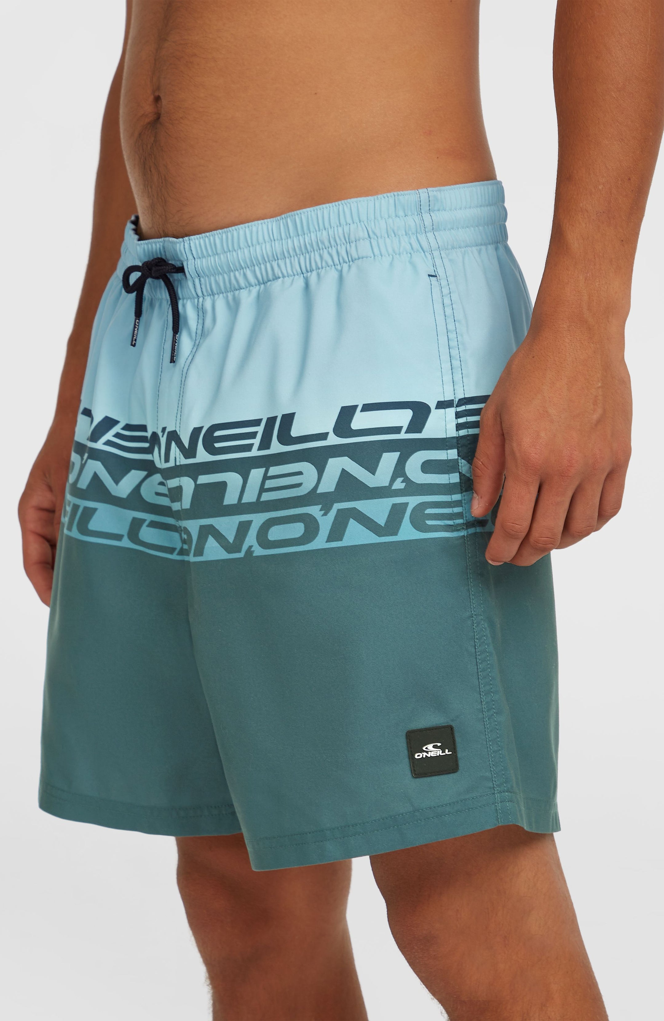 O'Neill Cali Stripe 16'' Swimshorts - Blue Upside Down