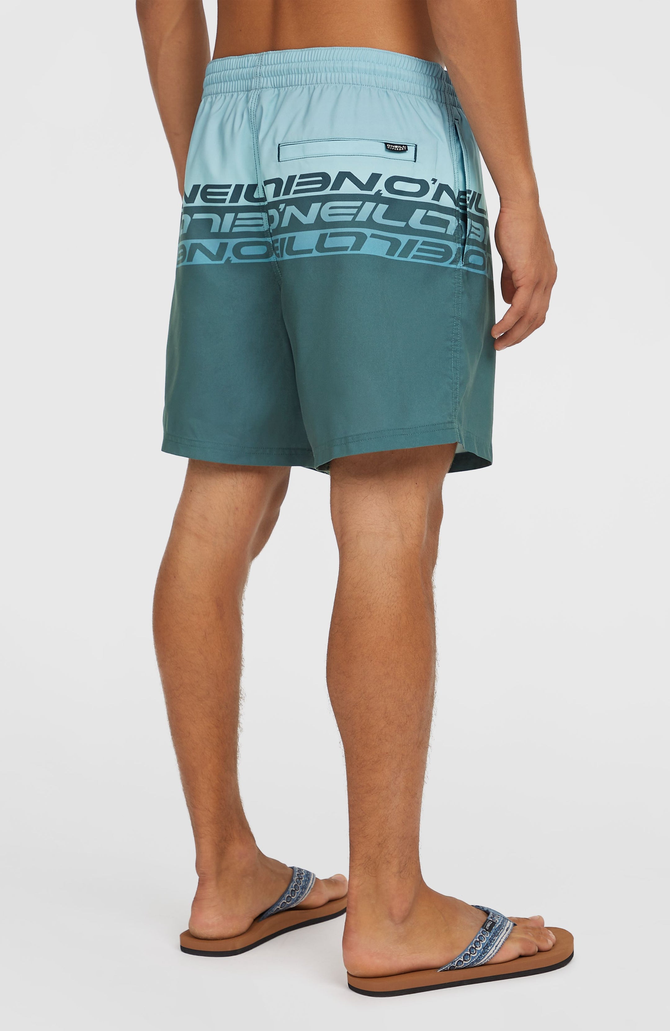 O'Neill Cali Stripe 16'' Swimshorts - Blue Upside Down