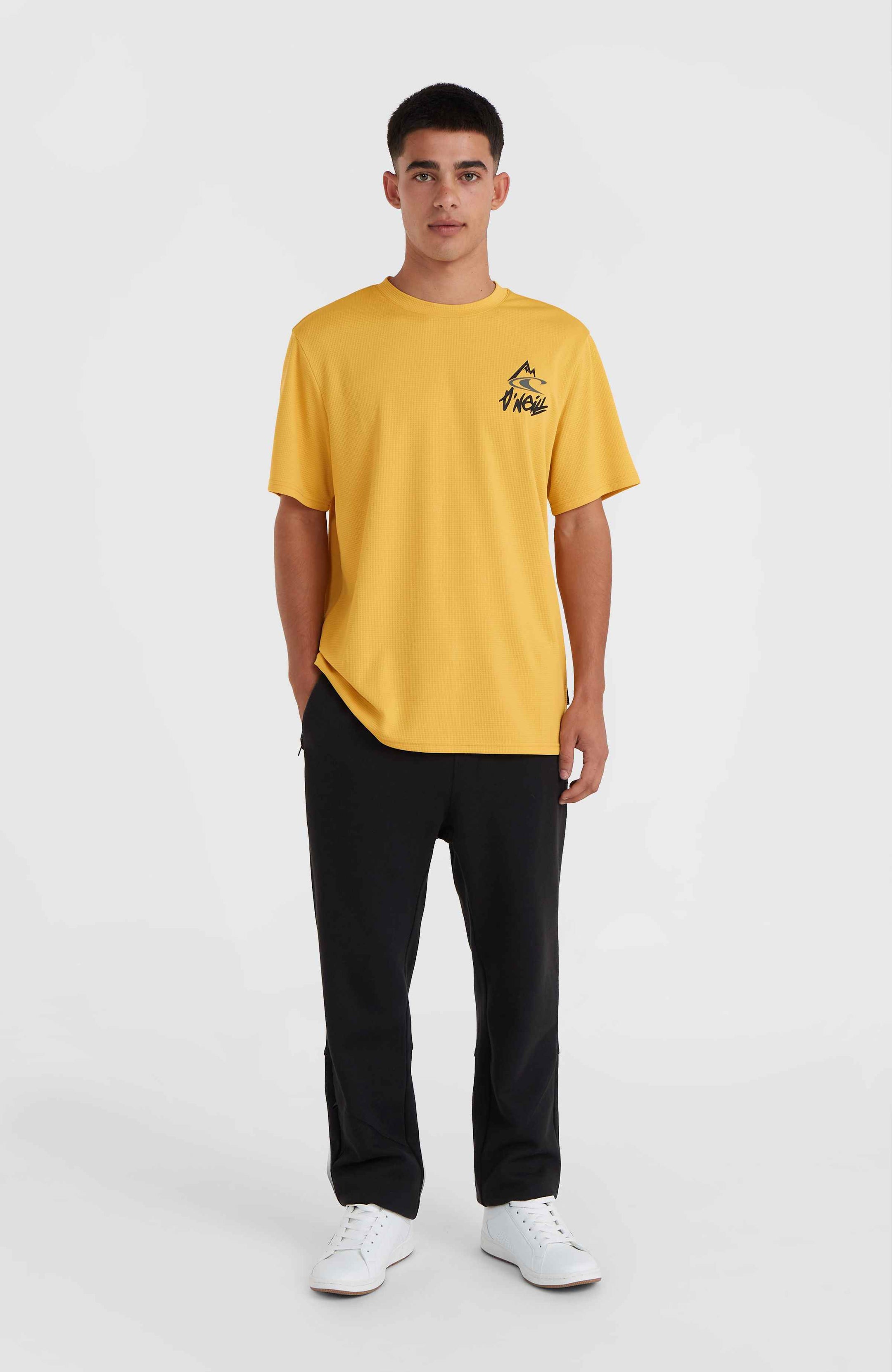 O’Neill Hybrid Logo Polygiene T-Shirt - Golden Haze