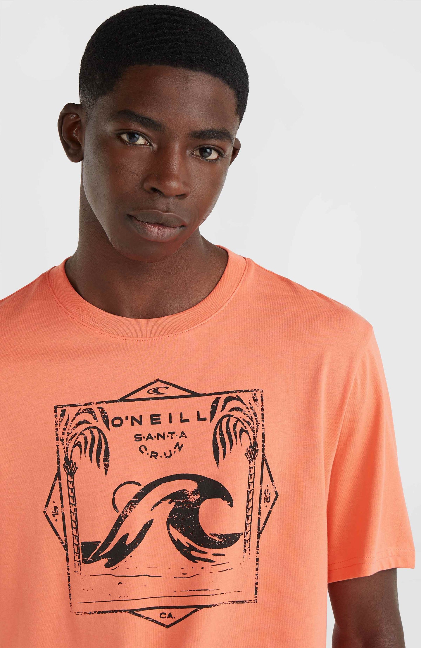 Mix & Match Wave T-Shirt - Living Coral