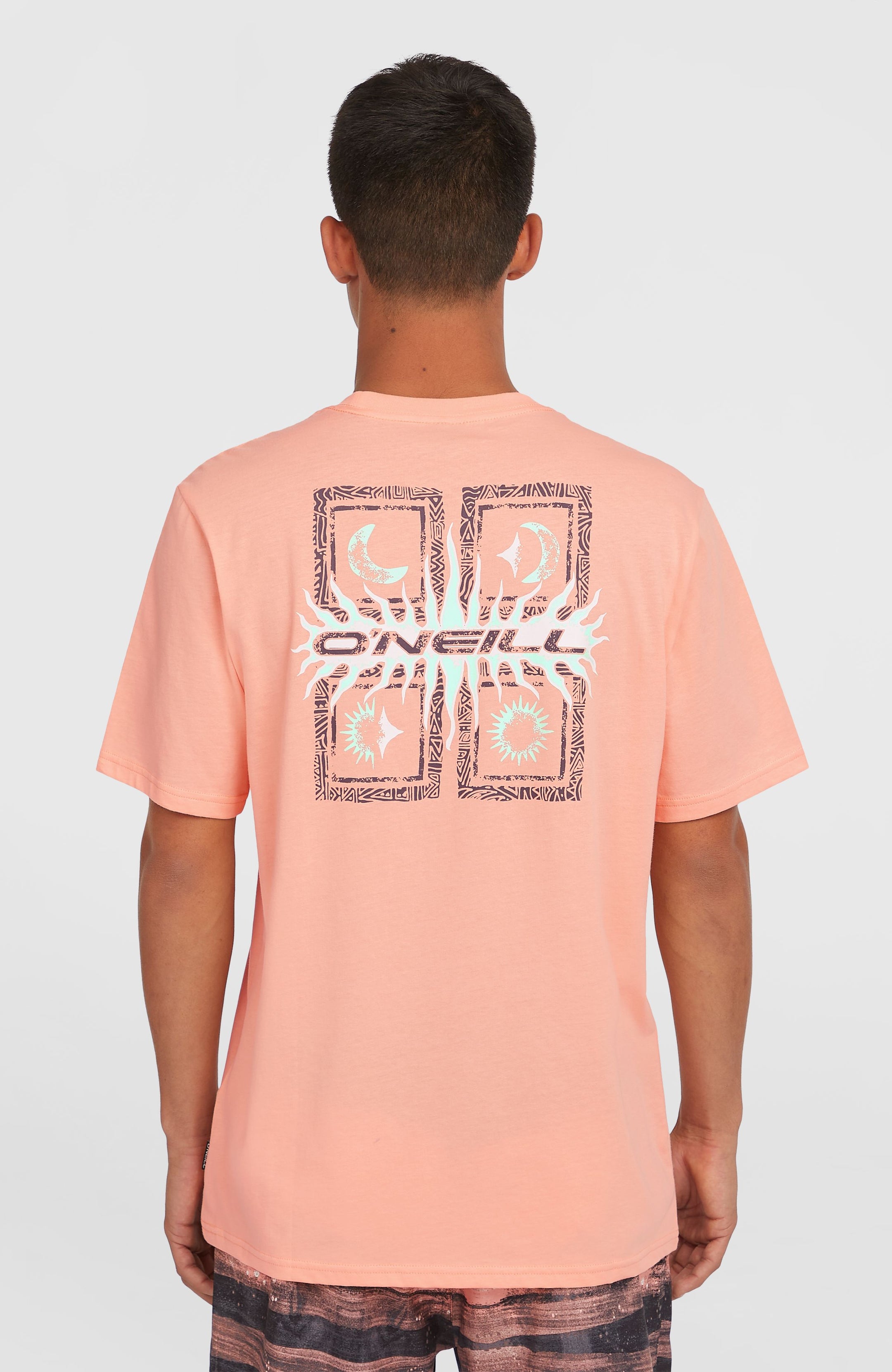 O'Neill Retro Graphic T-Shirt - Coral Pop