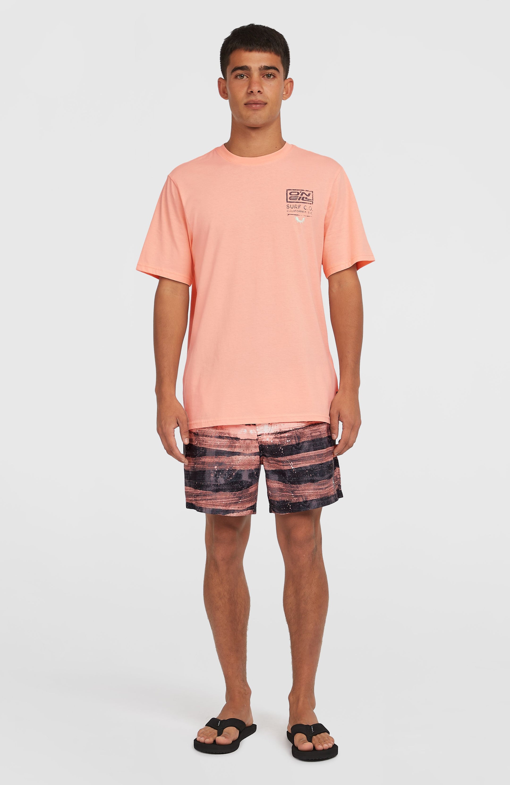 O'Neill Retro Graphic T-Shirt - Coral Pop