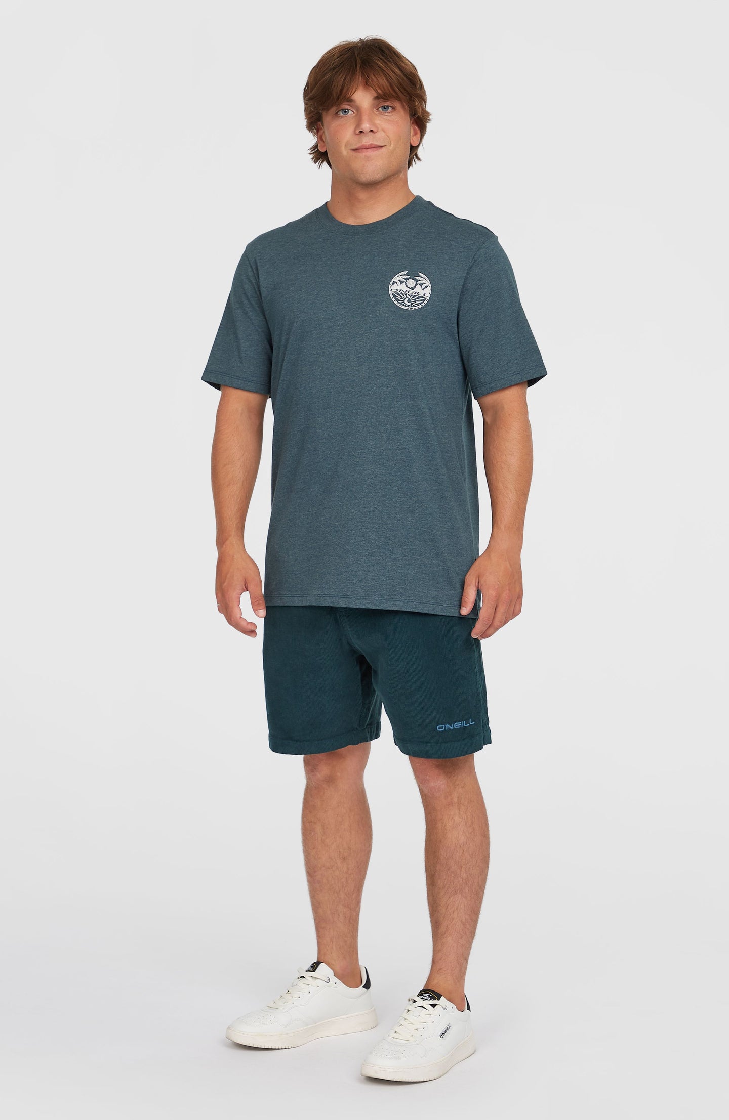 O'Neill Back Print T-Shirt - Alma Steel Melange