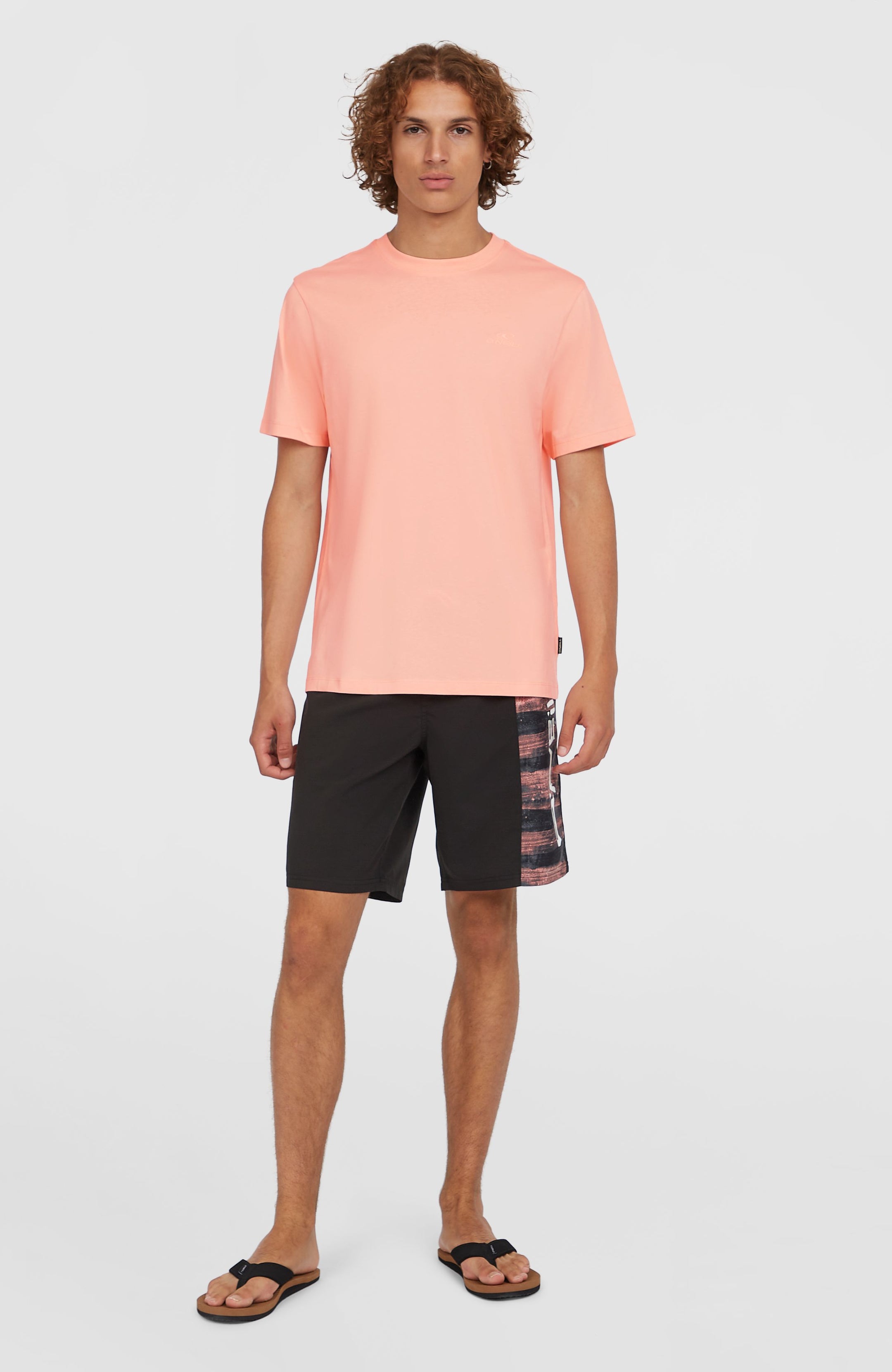 O'Neill Small Logo T-Shirt - Coral Pop