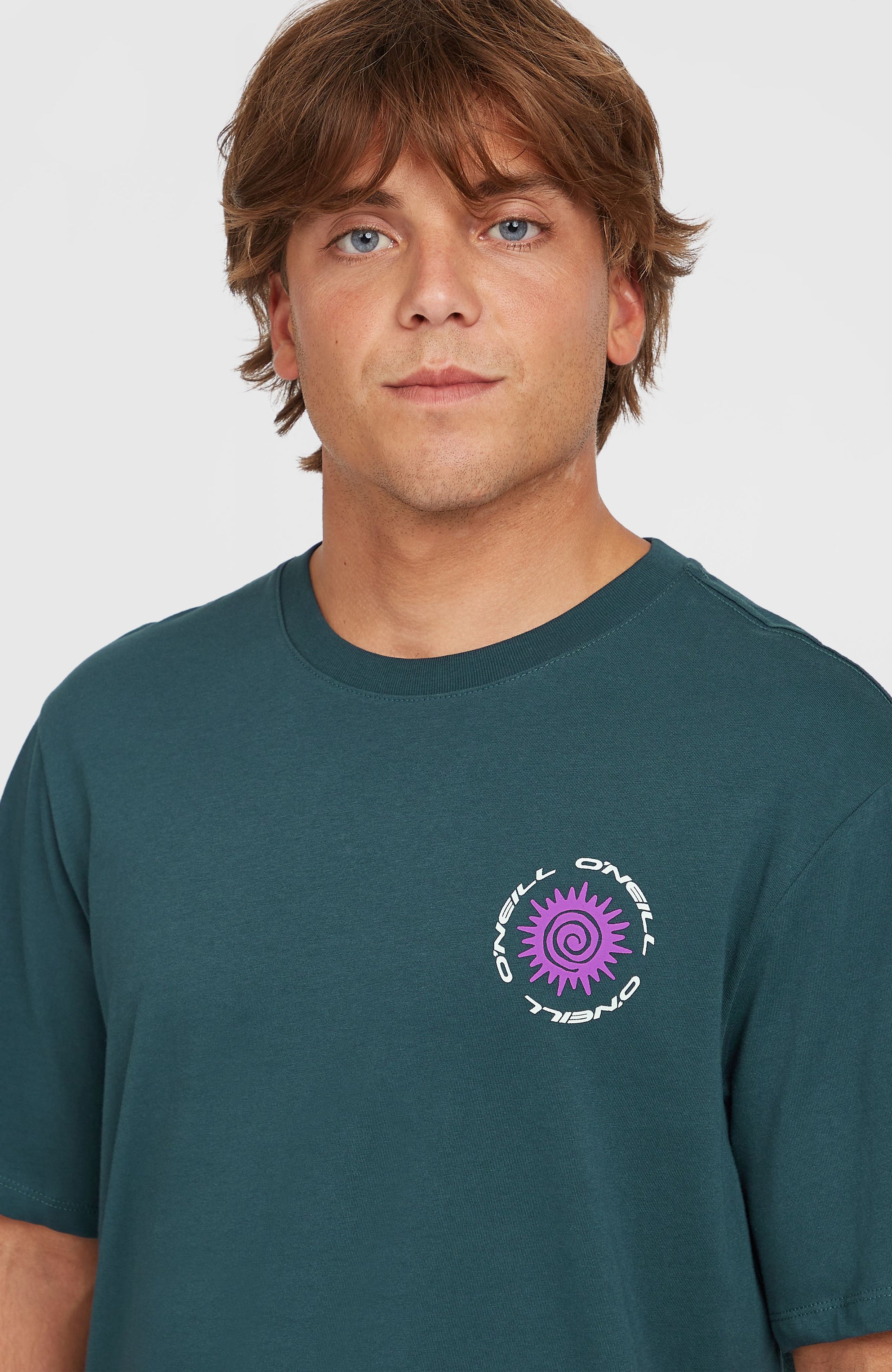 O'Neill Chest Print T-Shirt - Alma Steel