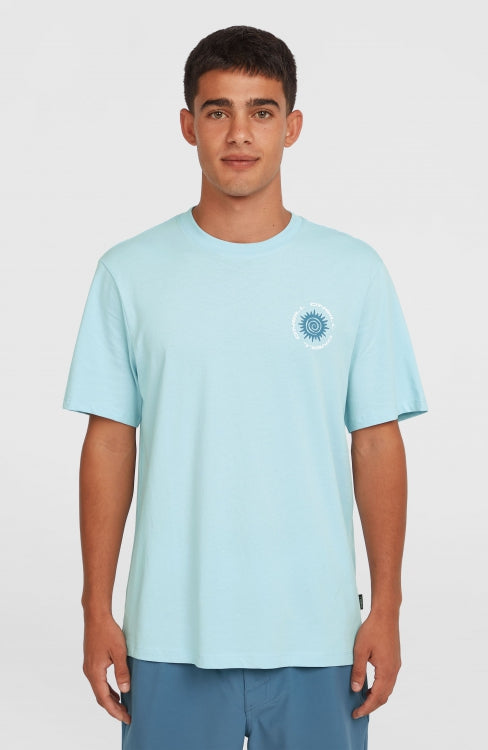 O'Neill Chest Print T-Shirt - Morning Glory