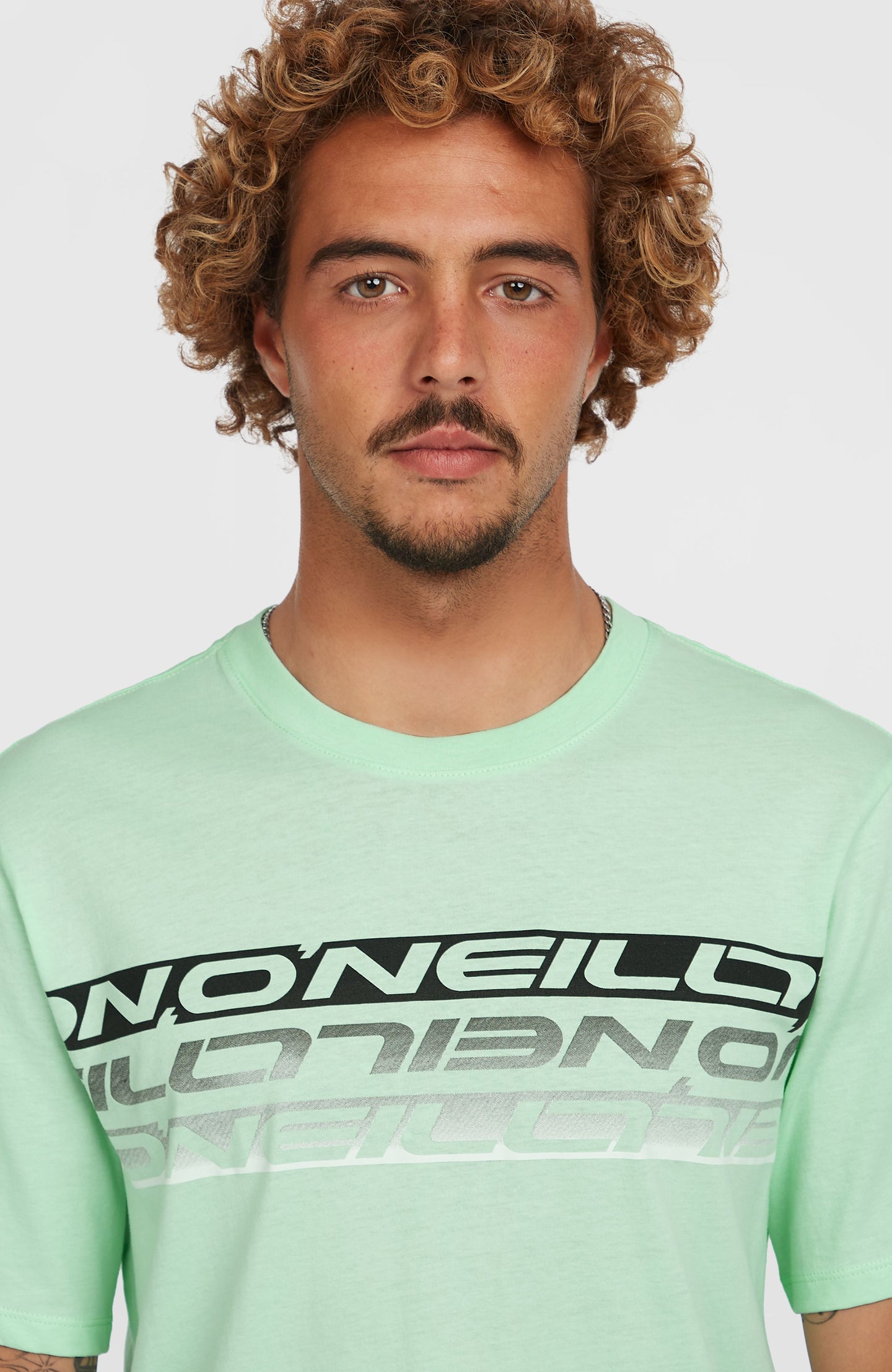 O'Neill Stripe T-Shirt - Mildrew Mint