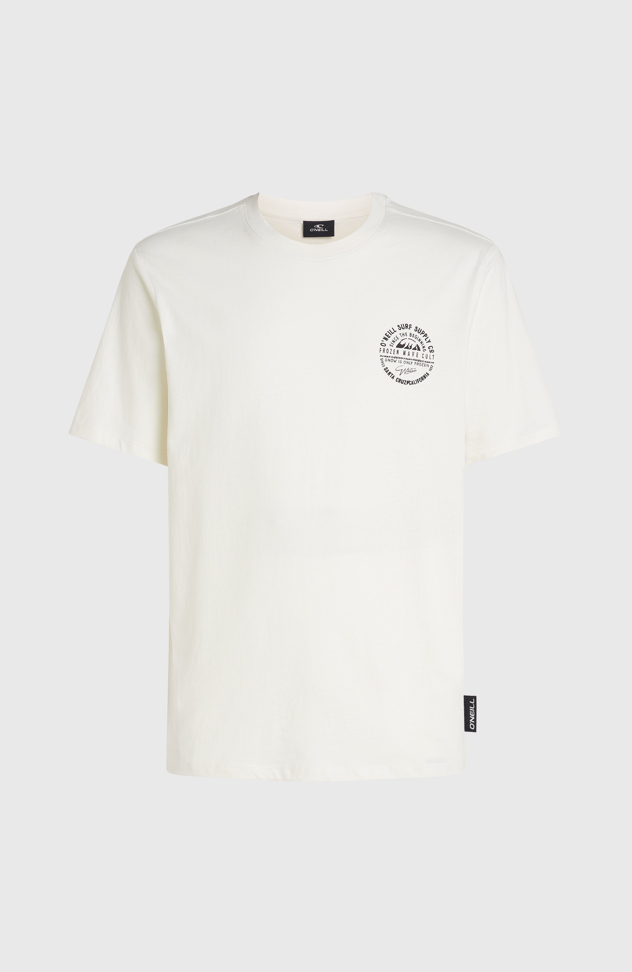 O'Neill Chest Print T-Shirt - Snow White