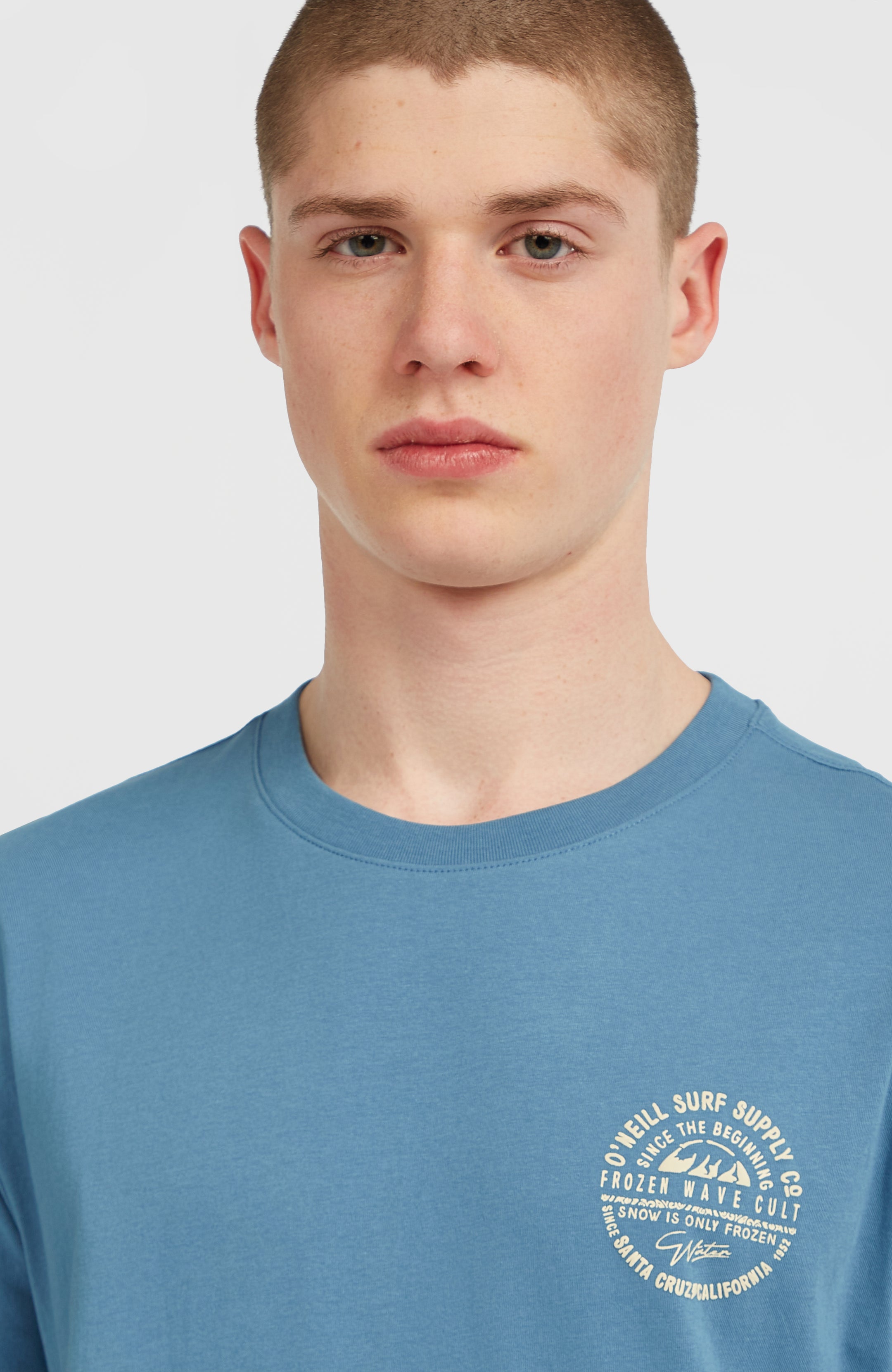 O'Neill Chest Print T-Shirt - Mozart Blue