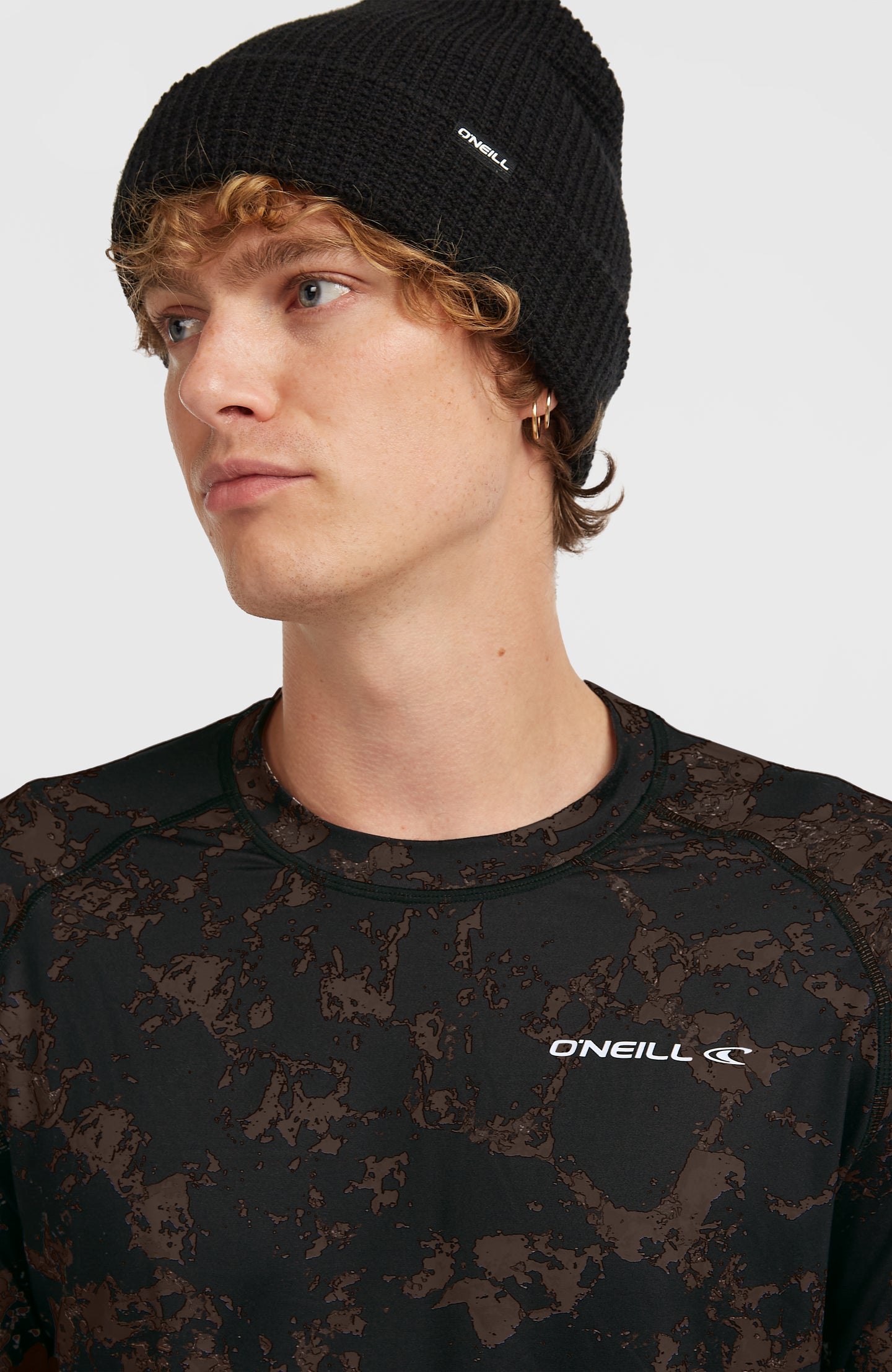 Baselayer Top - Black/Beige Quarry