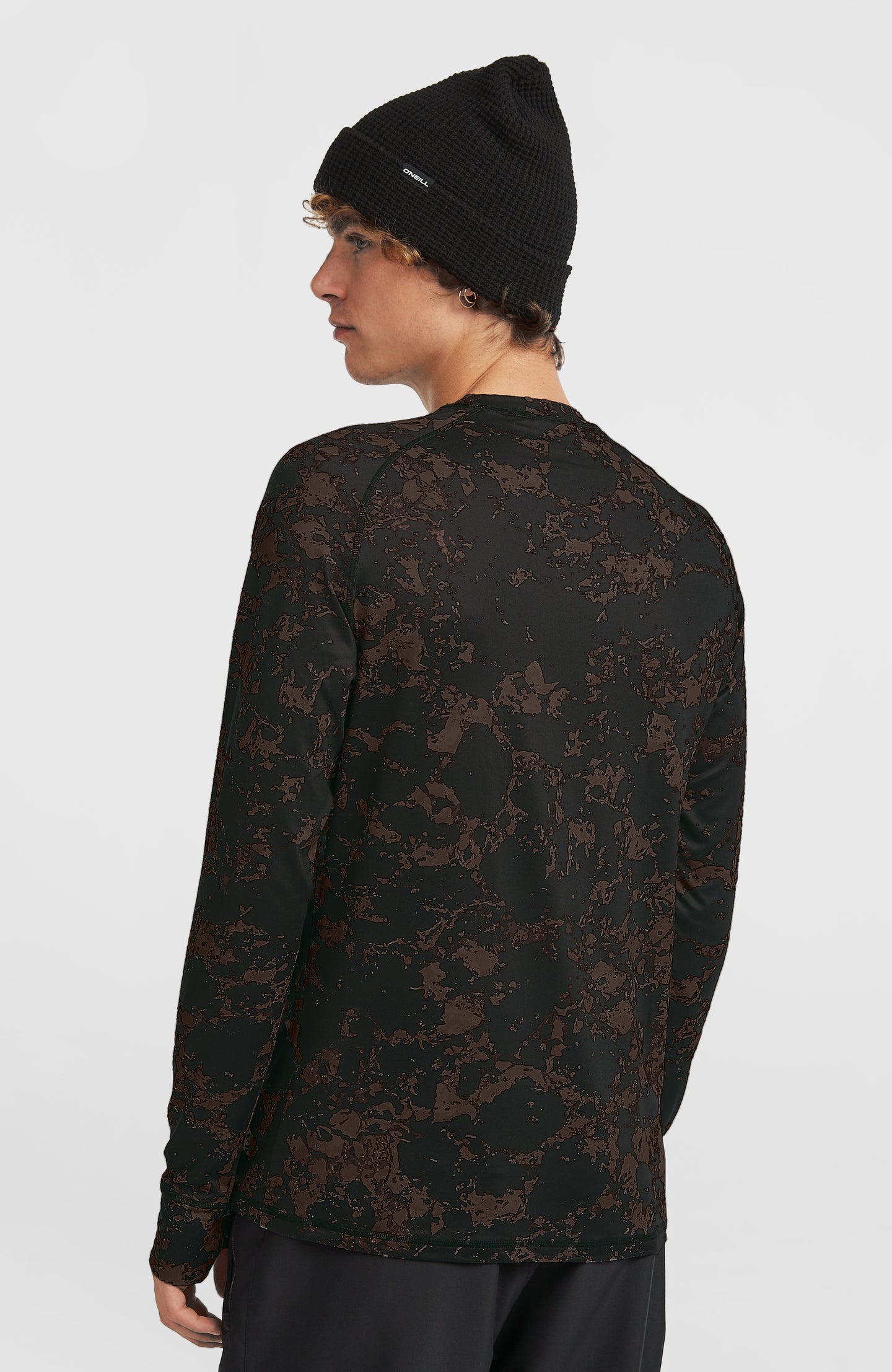 Baselayer Top - Black/Beige Quarry