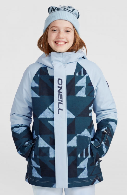 O'Riginals Snow Jacket - Blue Triangle Ikat
