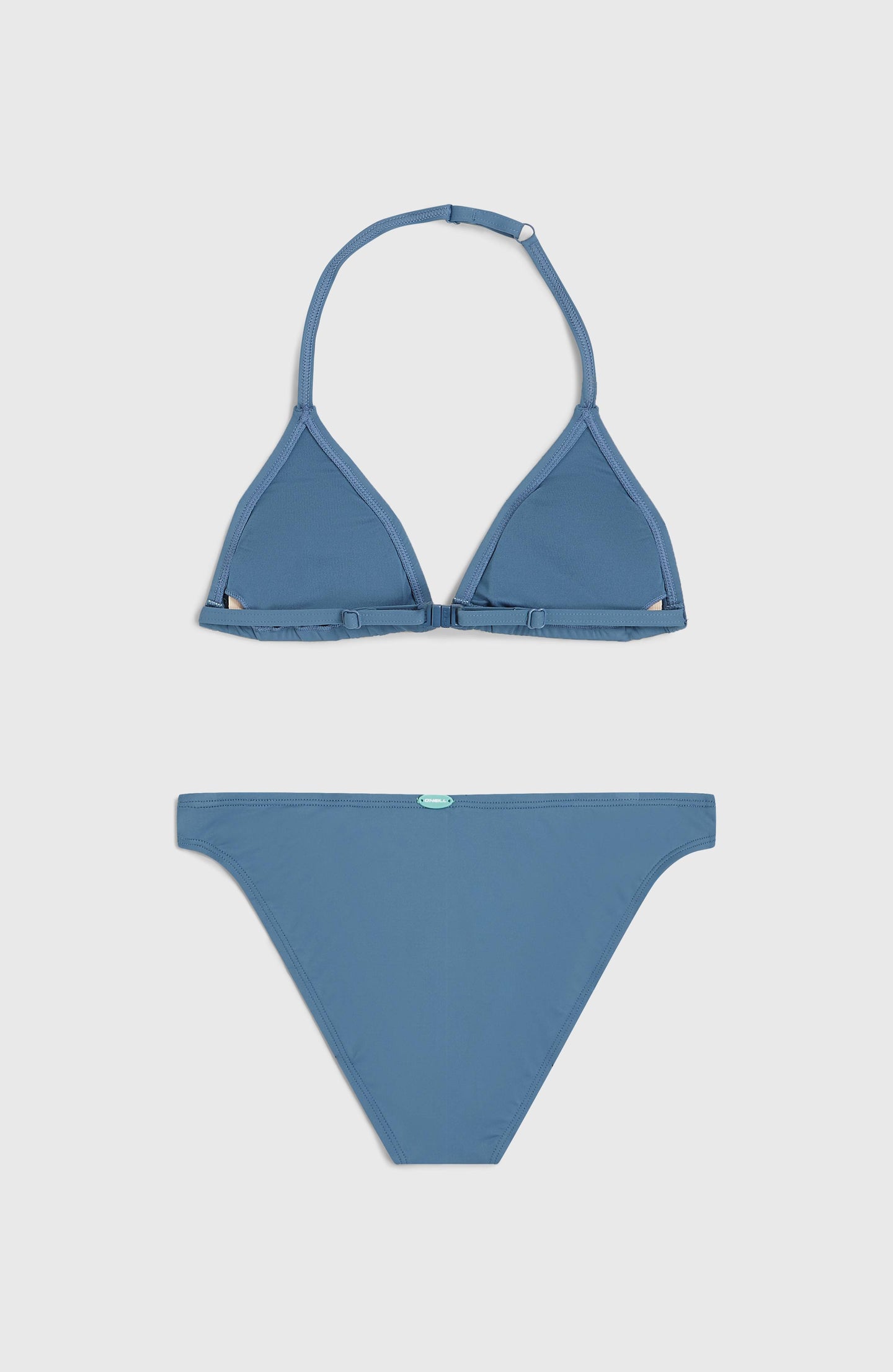 Essentials Triangle Bikini Set - Copen Blue