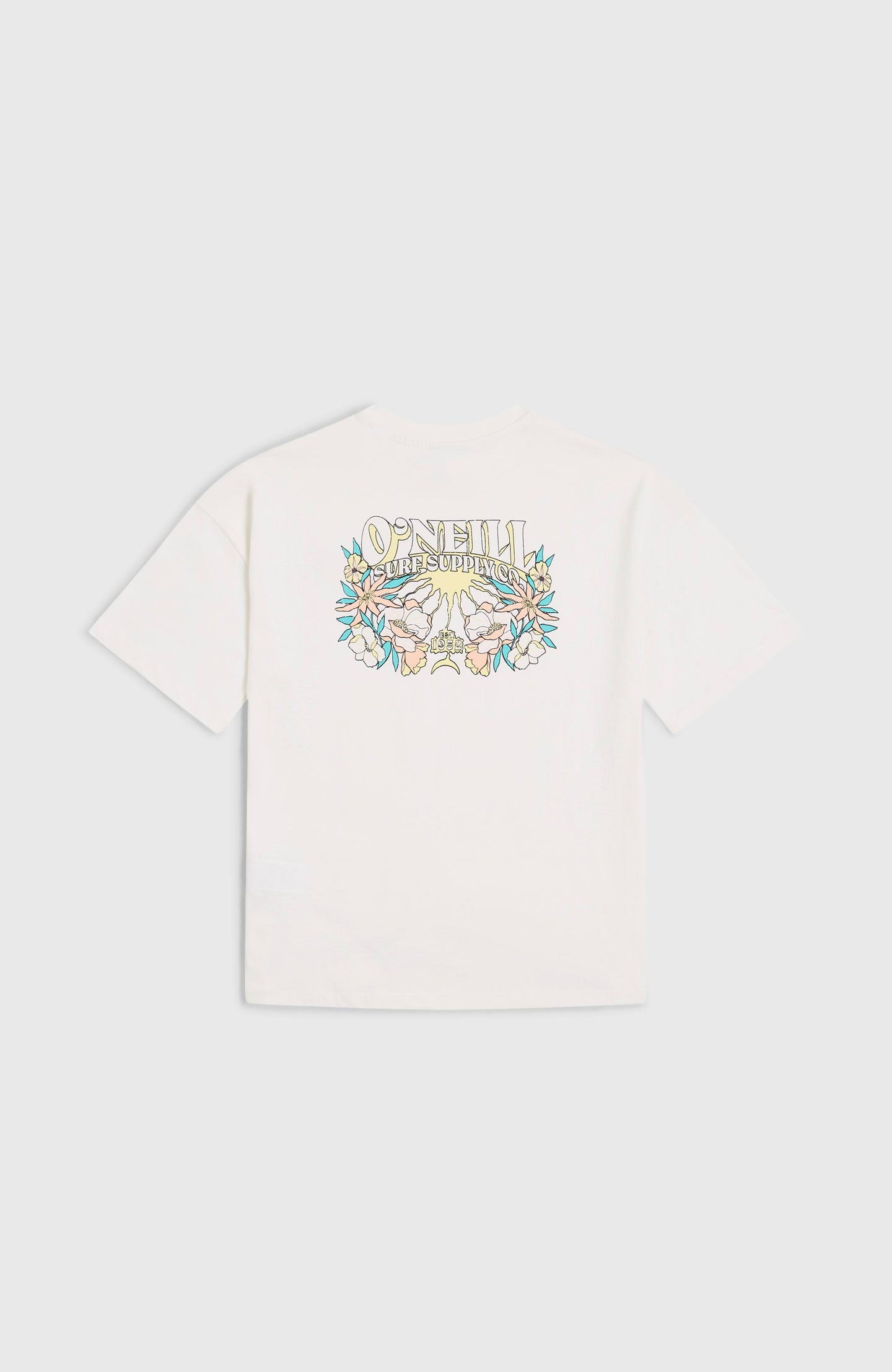 O'Neill Back Print T-Shirt - Snow White