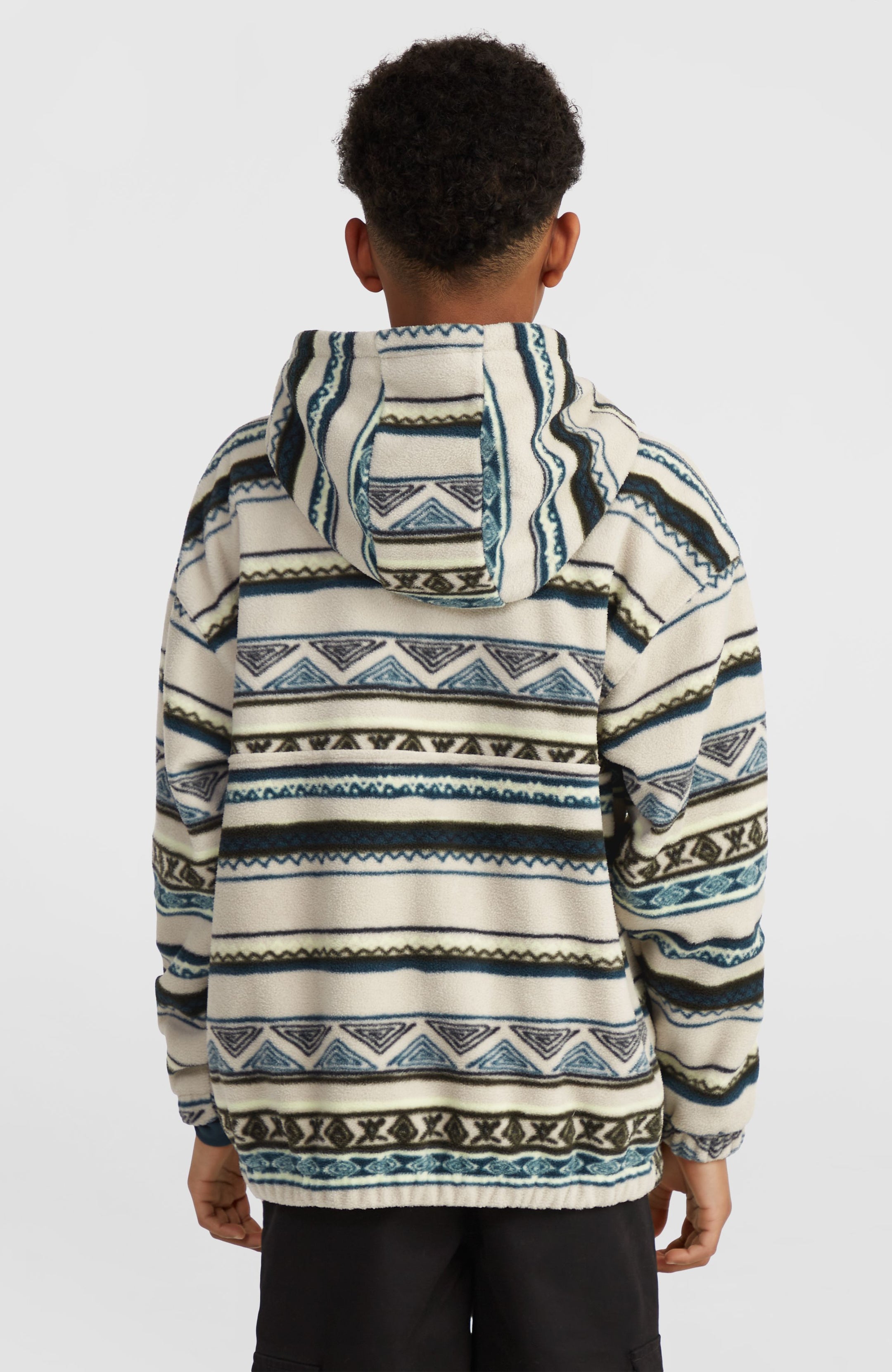 O'Neill Superfleece Hz Hoodie - Grey Ikat Stripe