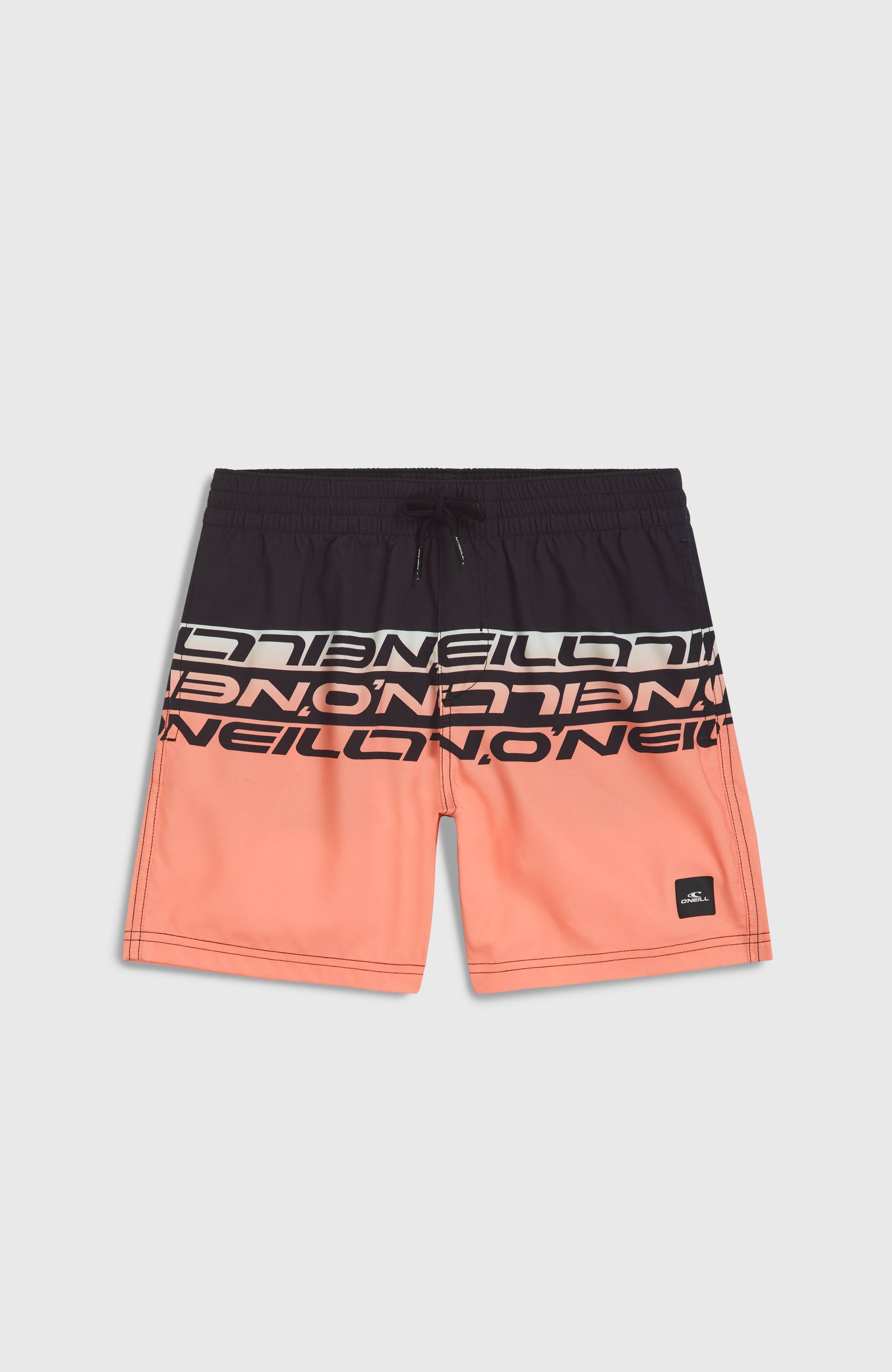 O'Neill Cali Stripe 14" Swimshorts - Coral Upside Down