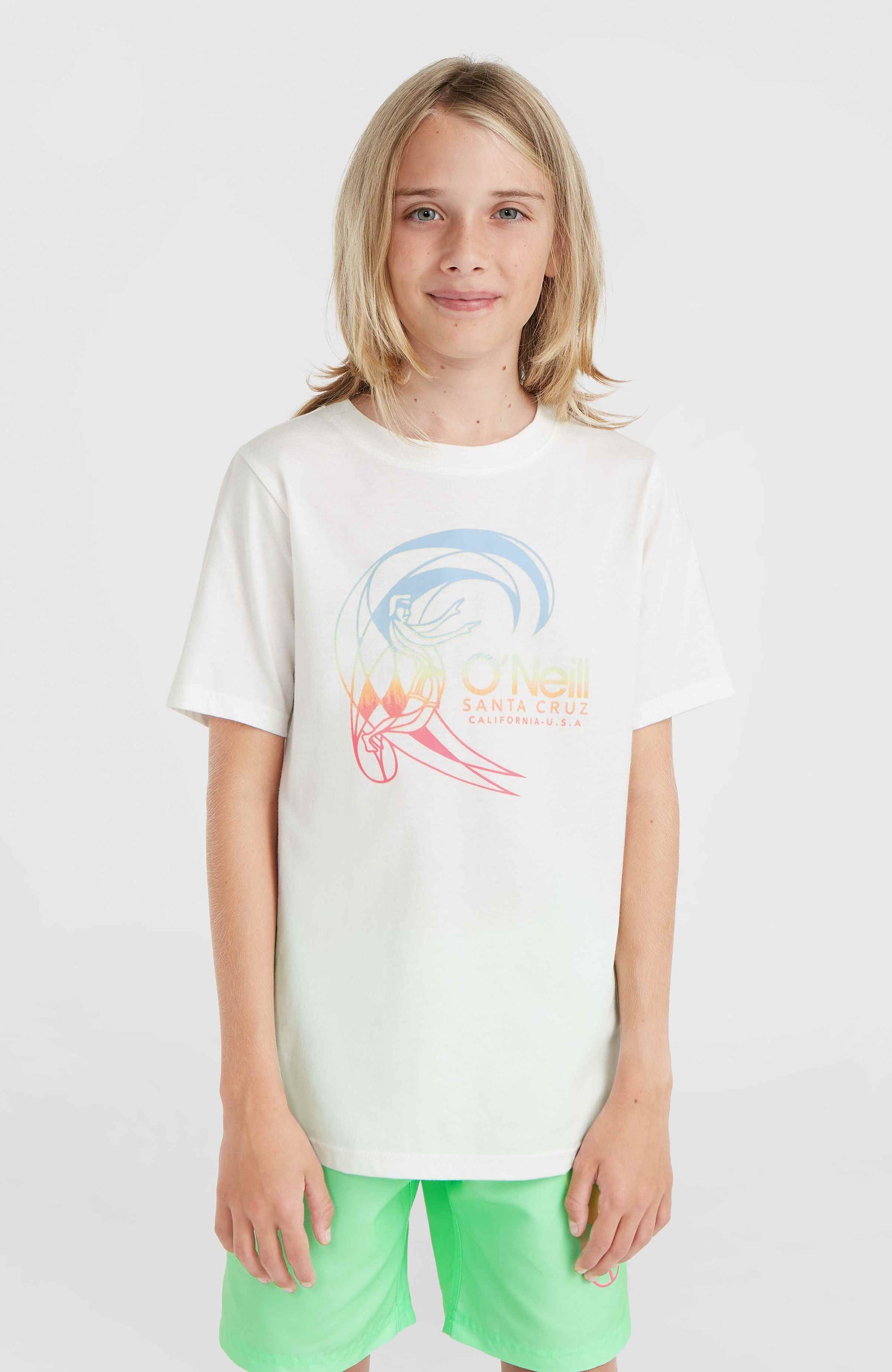 Circle Surfer T-Shirt - Snow White