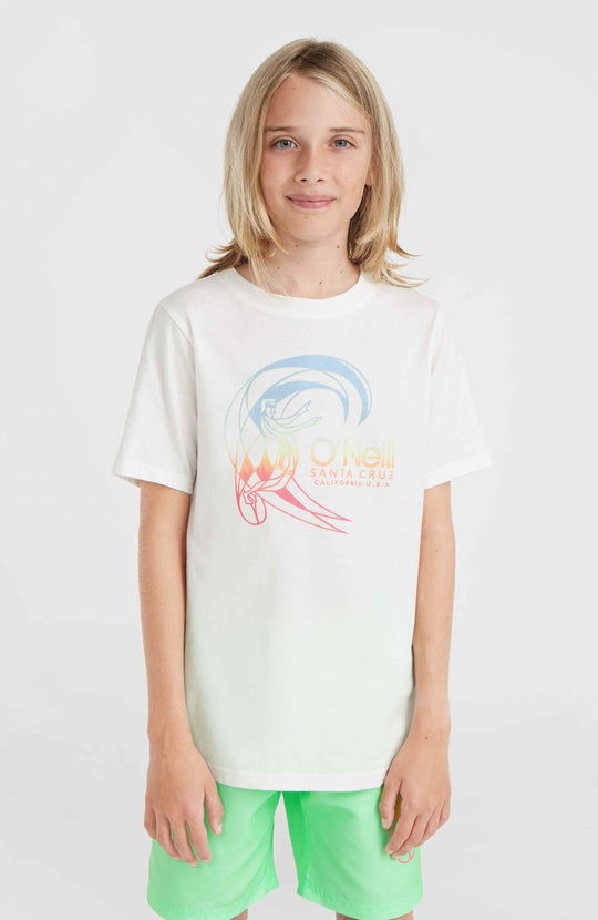 Circle Surfer T-Shirt - Snow White