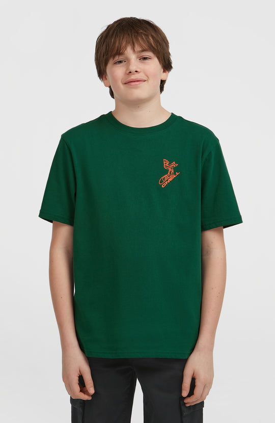 O'Neill Back Print T-Shirt - Emerald Envy