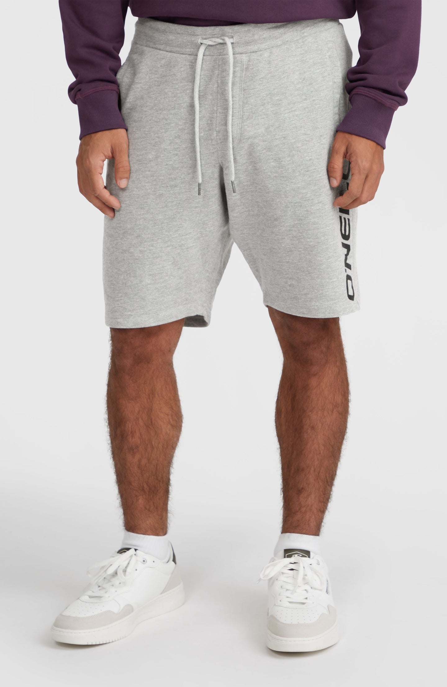 O'Neill Logo Sweatshorts - Silver Melee -A