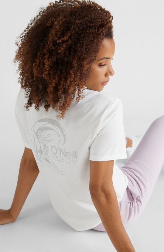 Circle Surfer T-Shirt-Po Ss23 - Snow White