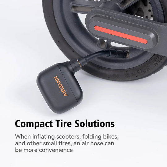 Airbank Extension Tube for AS100 – Flexible Air Hose & Valve Adapter for Bike Pumps