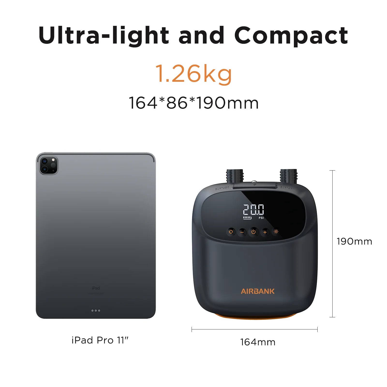 Airbank Puffer Pro - Universal charging pump