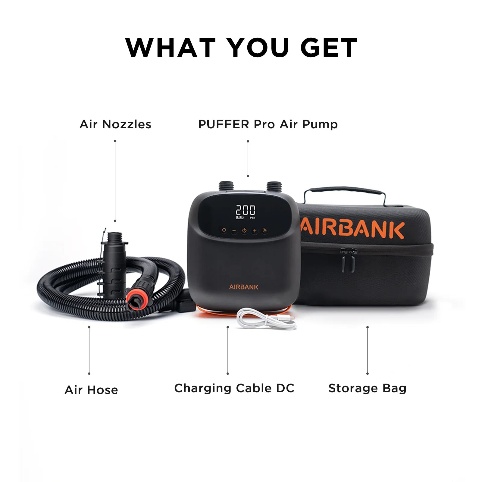 Airbank Puffer Pro - Universal charging pump