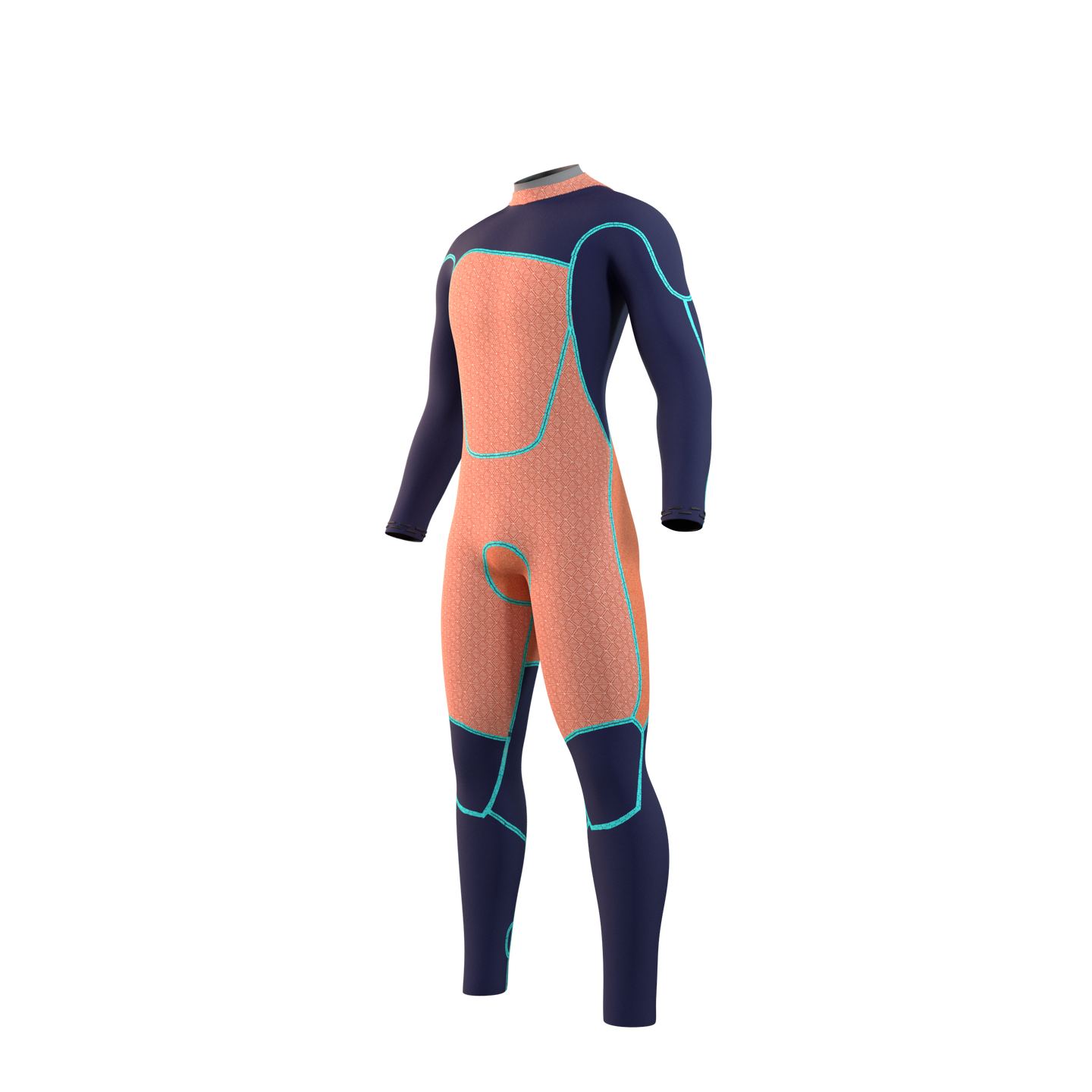Majestic Fullsuit 5/4mm Bzip Mystic