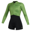 Lunar Longarm Shorty 2/2mm Fzip Women Mystic
