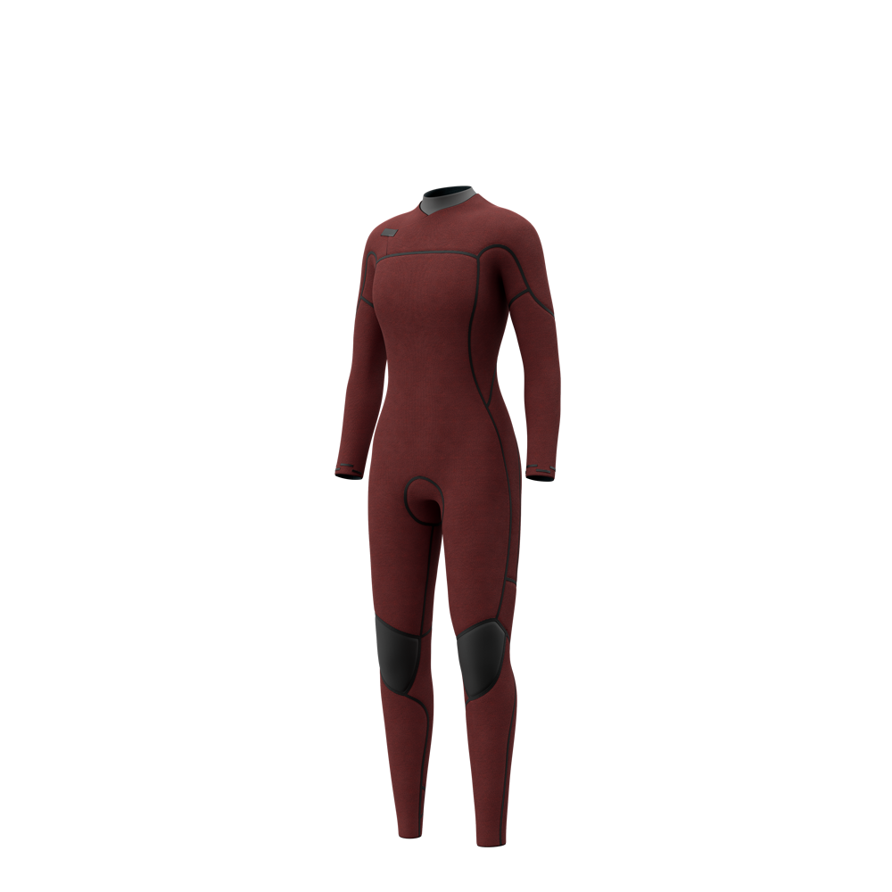 Jayde Fullsuit 4/3mm Double Fzip Women Mystic