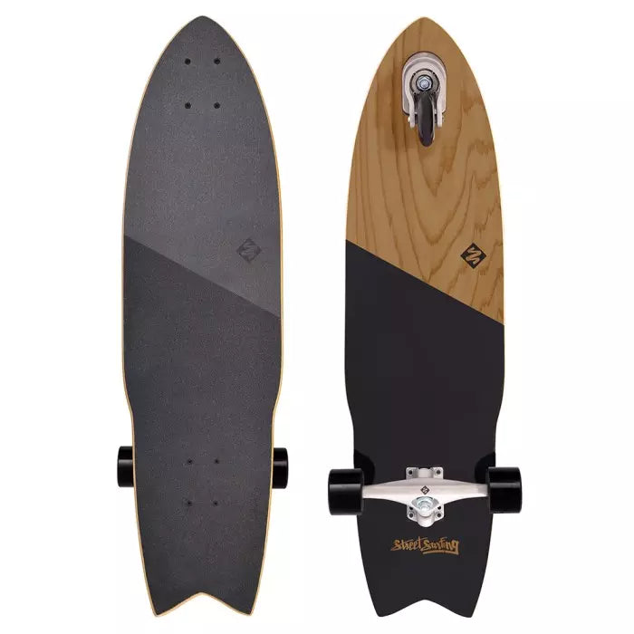 Surfskate - Shark Attack Koa Street Surfing