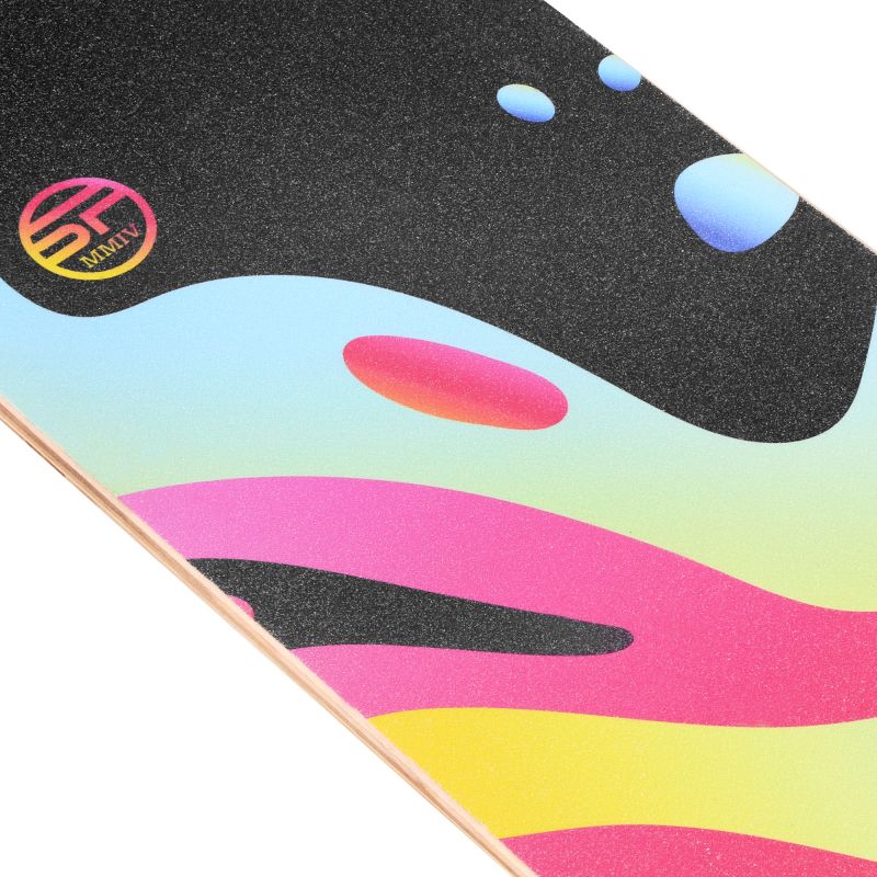 Spokey Longbay Pro Freeride Longboard Skateboard mutlicolor Spokey