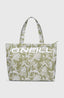 O'Neill Coastal Print Tote - Green Textured Jungle