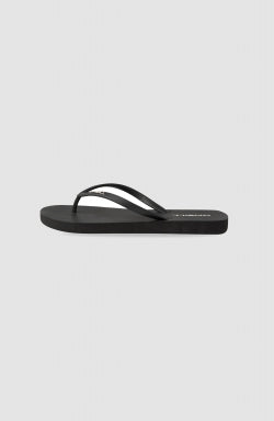 Profile Small Logo Sandals - Black Out