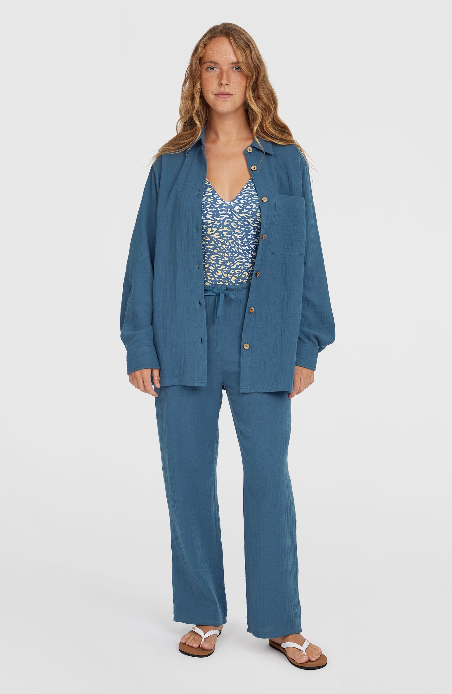 Brenda Shirt - Copen Blue