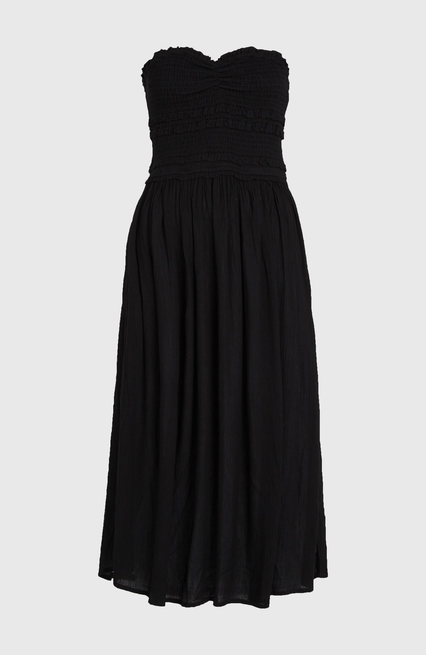 Devyn Midi Dress - Black Out