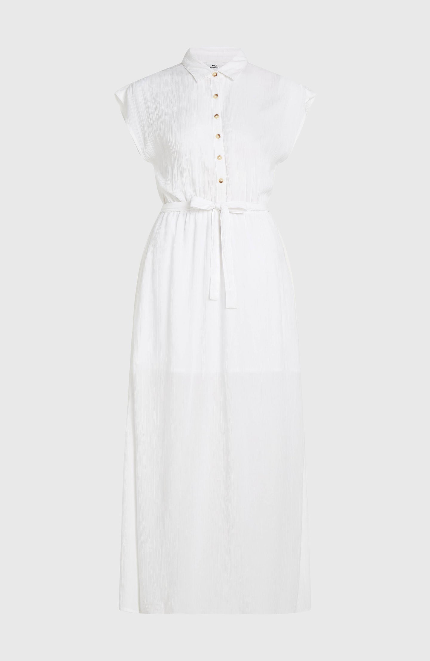Lori Maxi Shirt Dress - Snow White