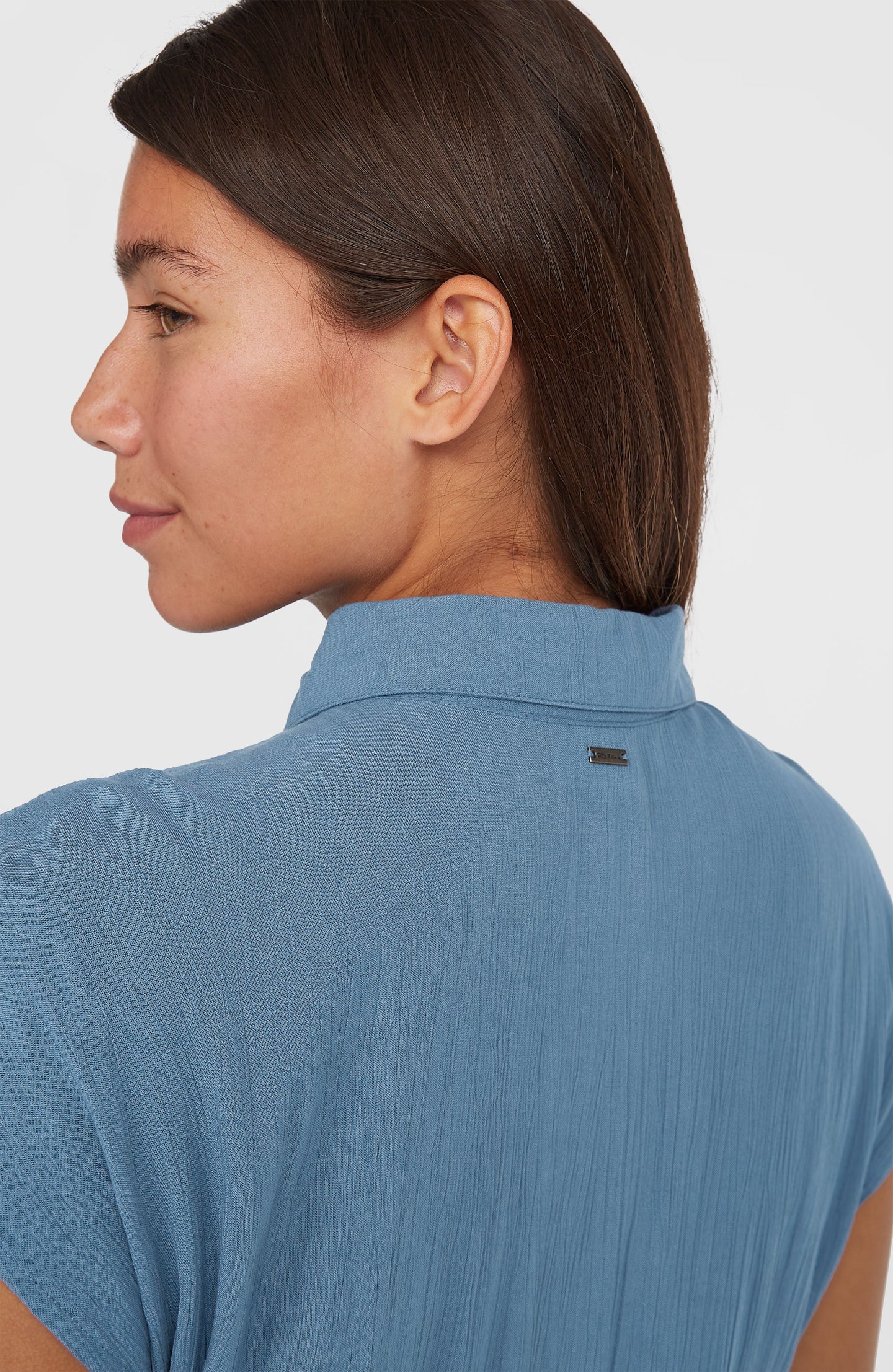 Lori Maxi Shirt Dress - Copen Blue