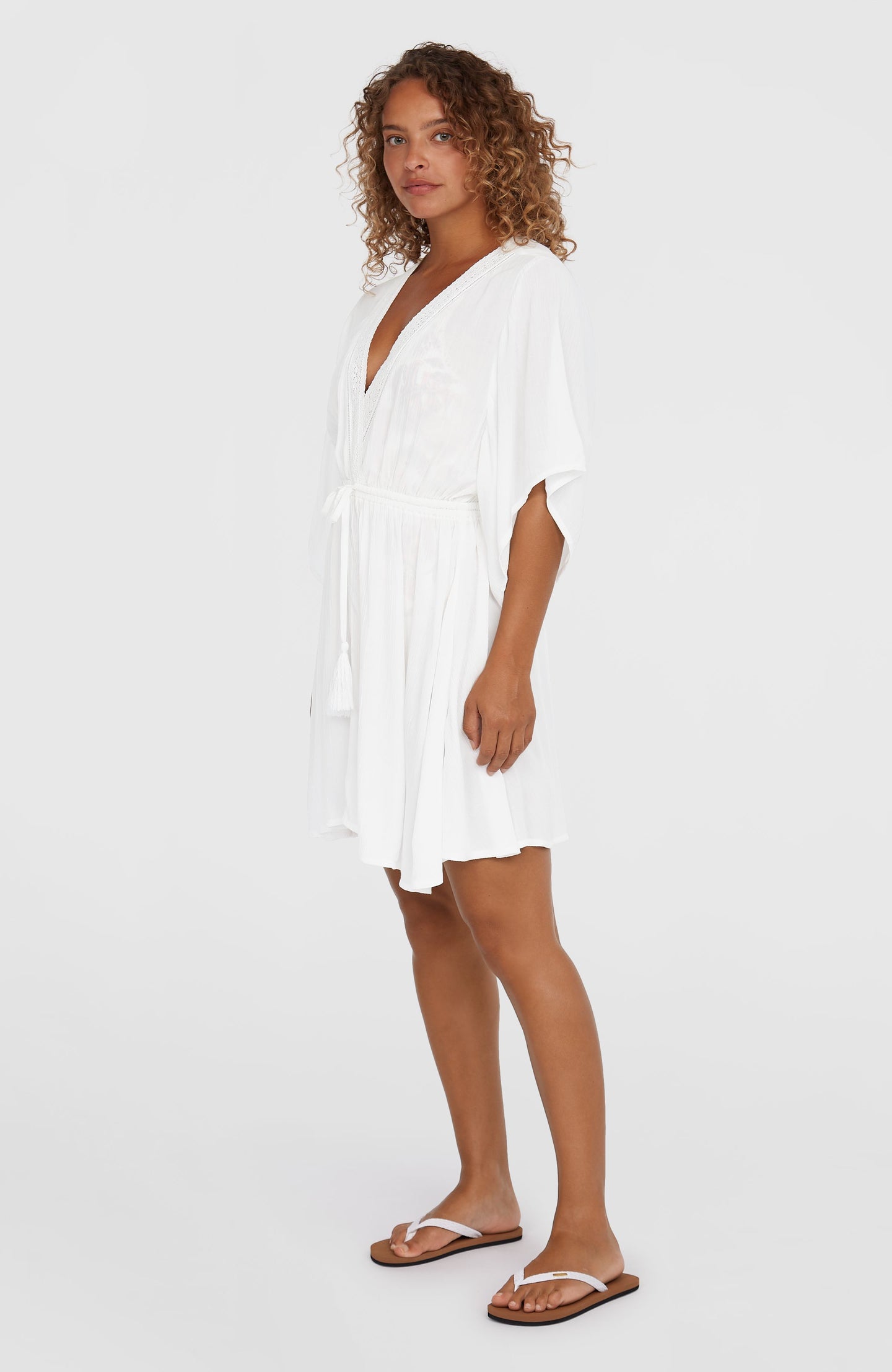 Essentials Cover Up Dress - Snow White