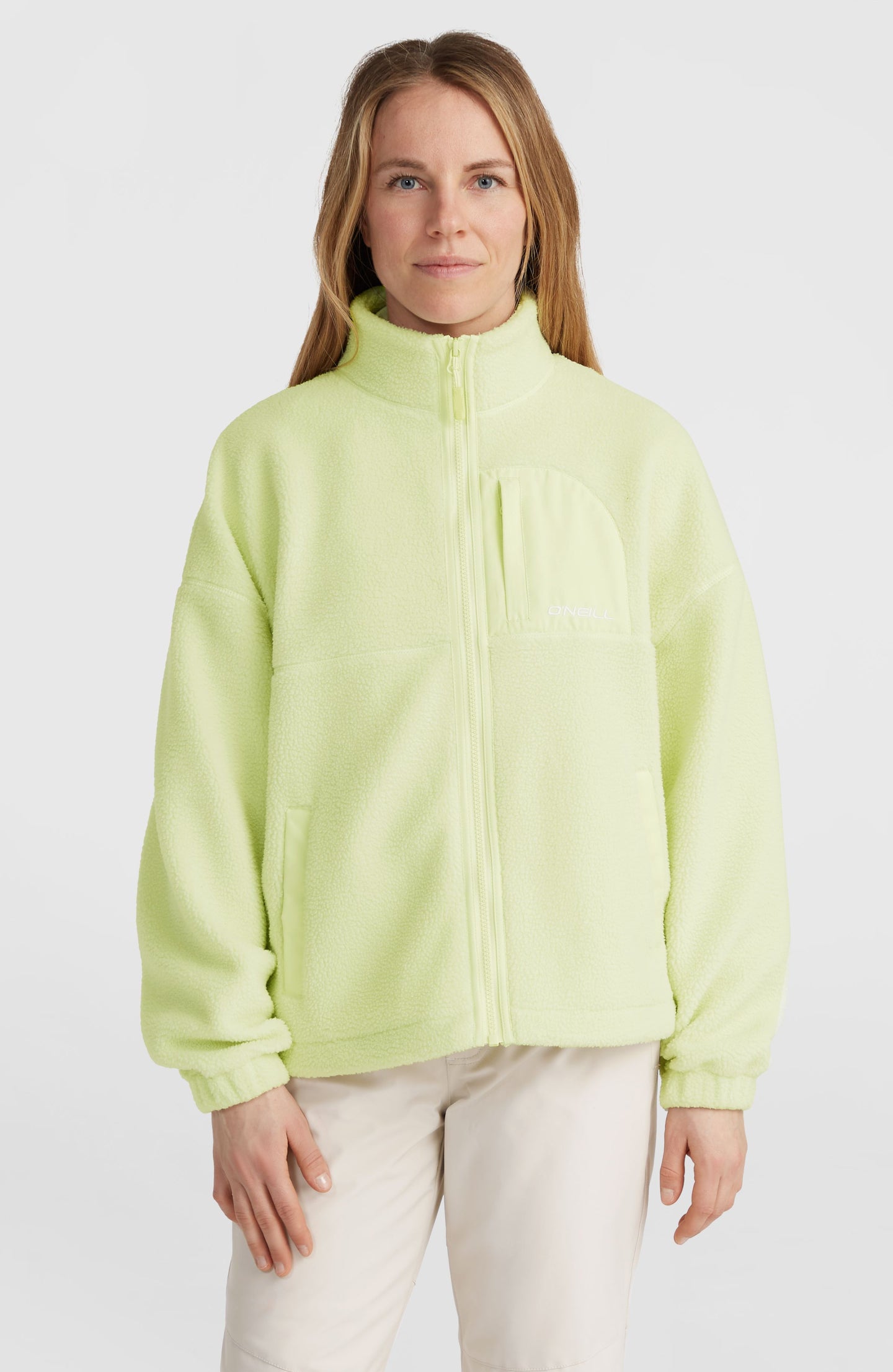 O'Neill High Pile Fz Fleece - Lime Wash