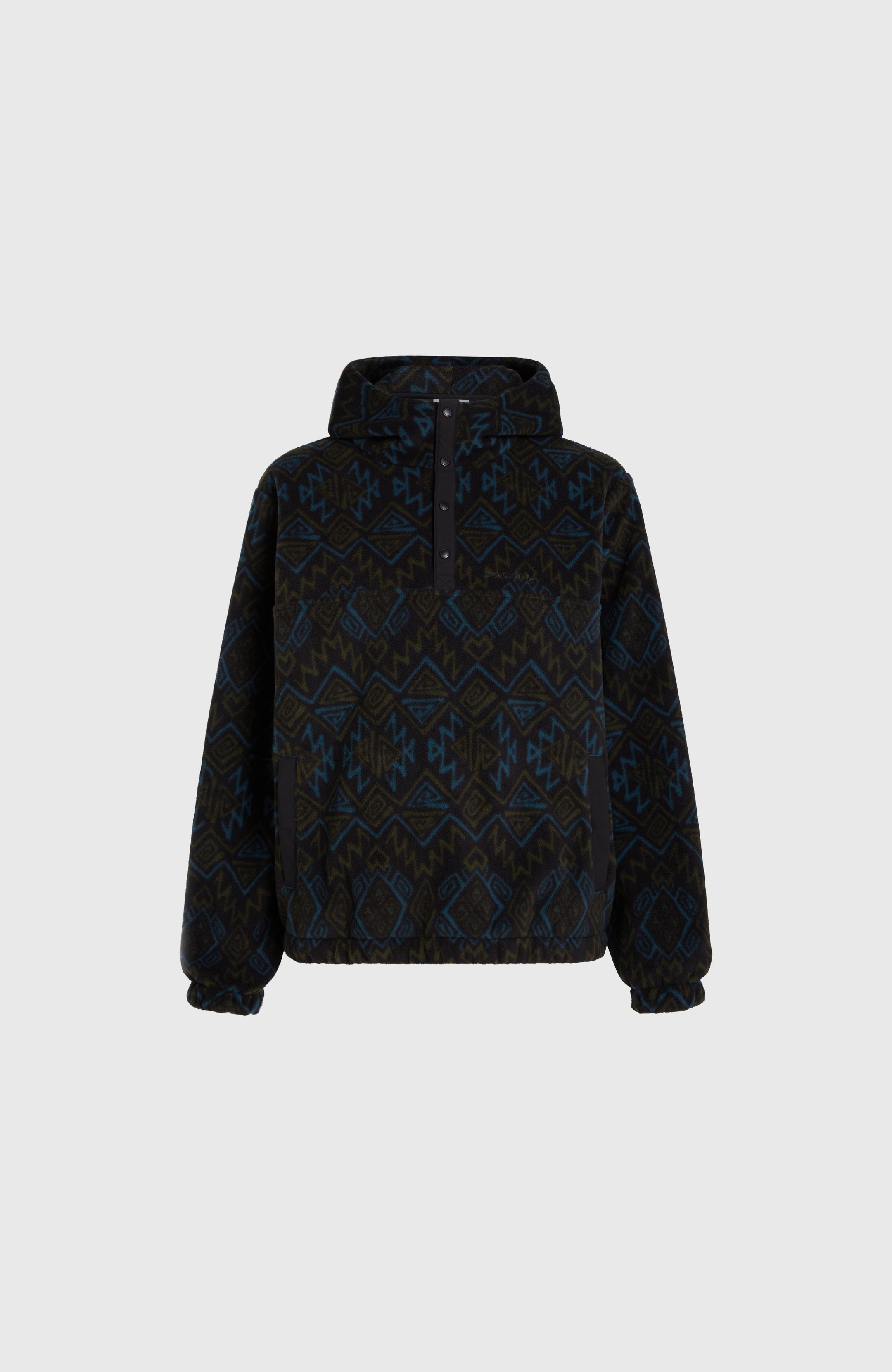 O'Neill Superfleece Hz Hoodie - Black Retro Ikat